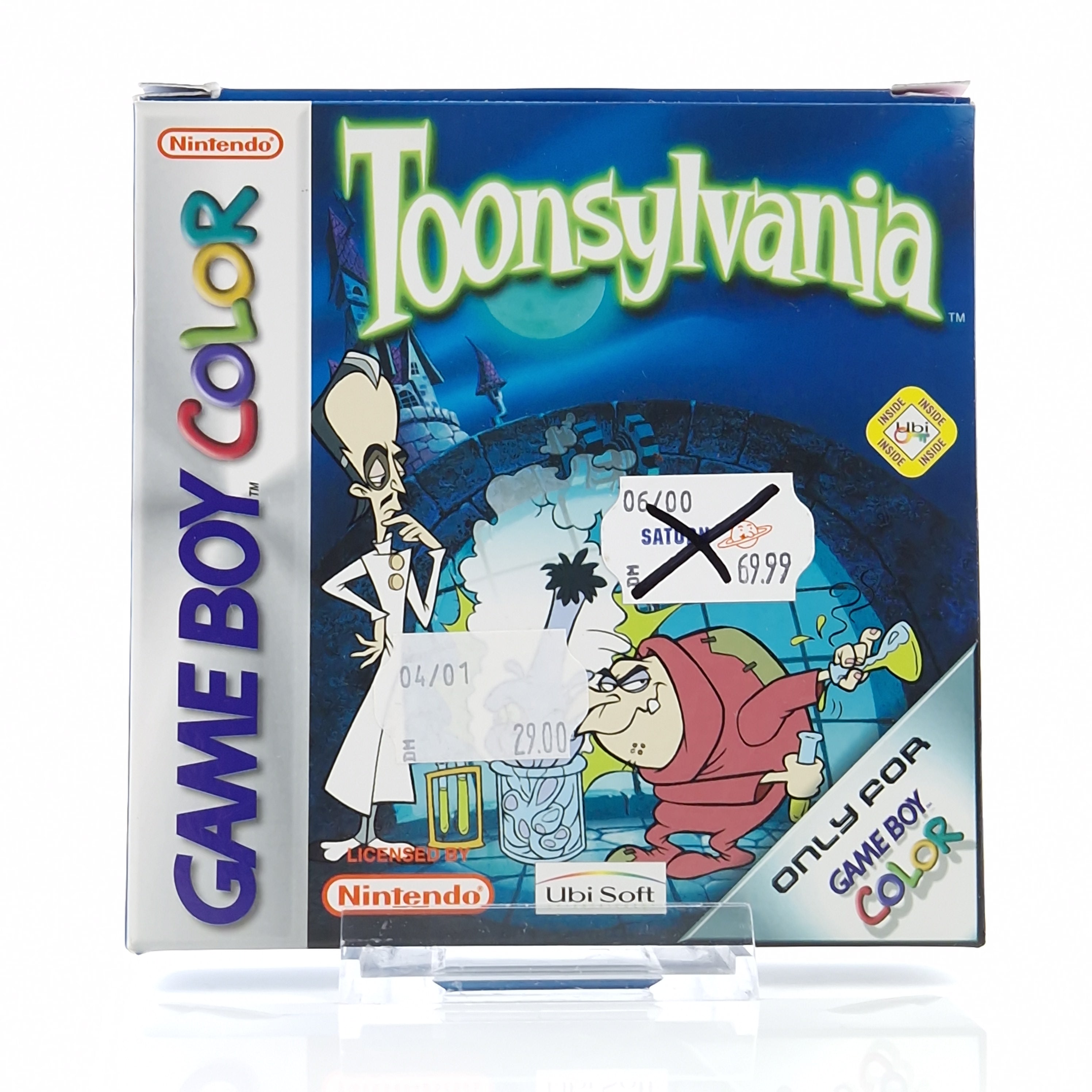 Nintendo Game Boy Color Spiel – Toonsylvania OVP PAL