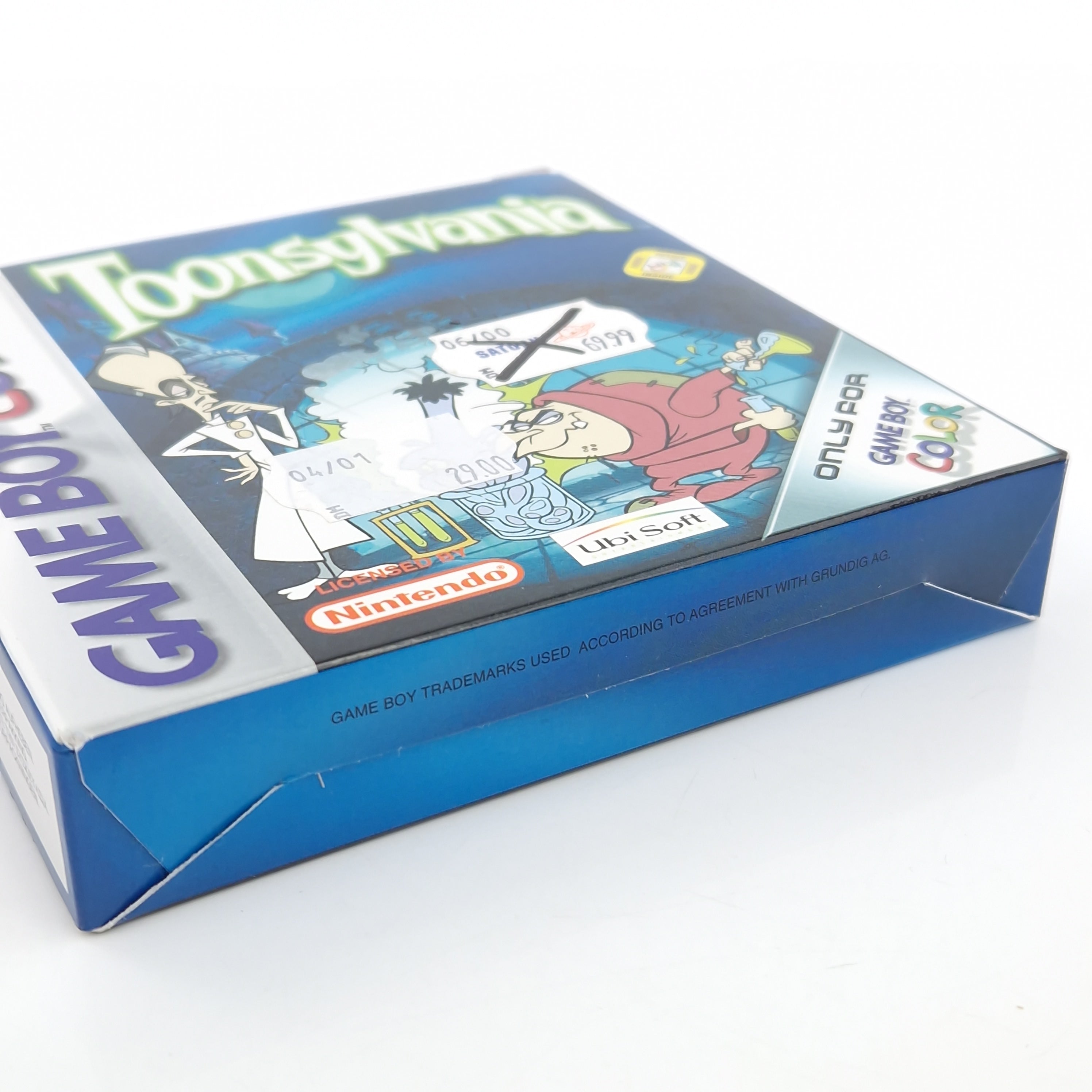 Nintendo Game Boy Color Spiel – Toonsylvania OVP PAL