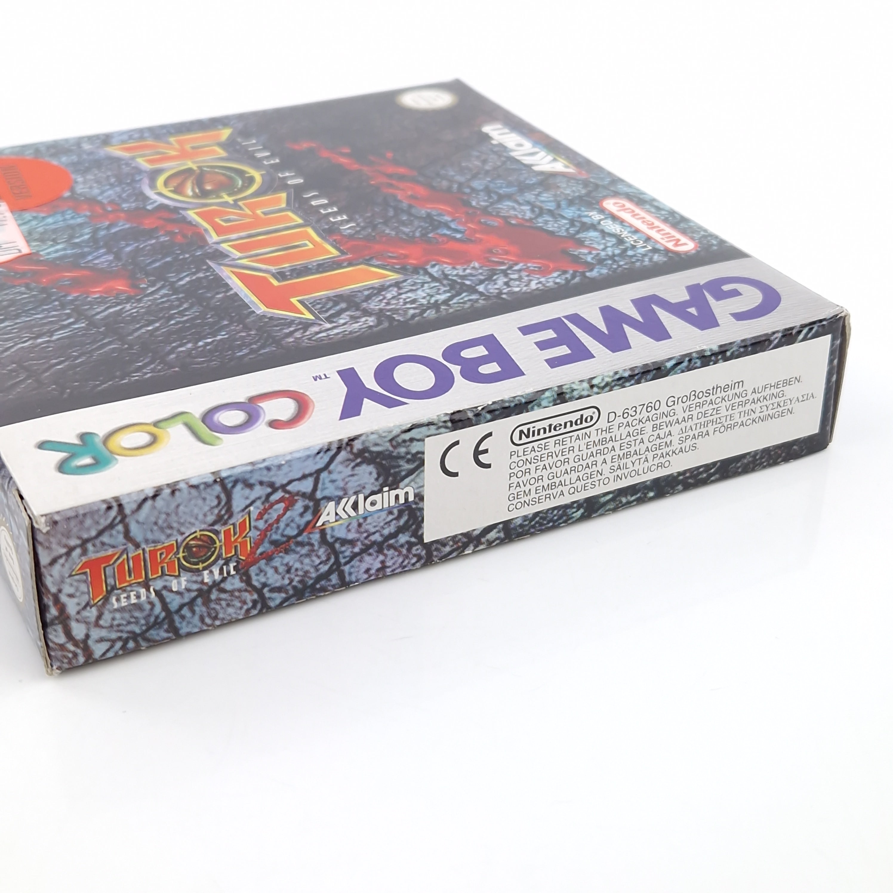 Game Boy Color Spiel – Turok 2 Seeds of Evil (OVP)