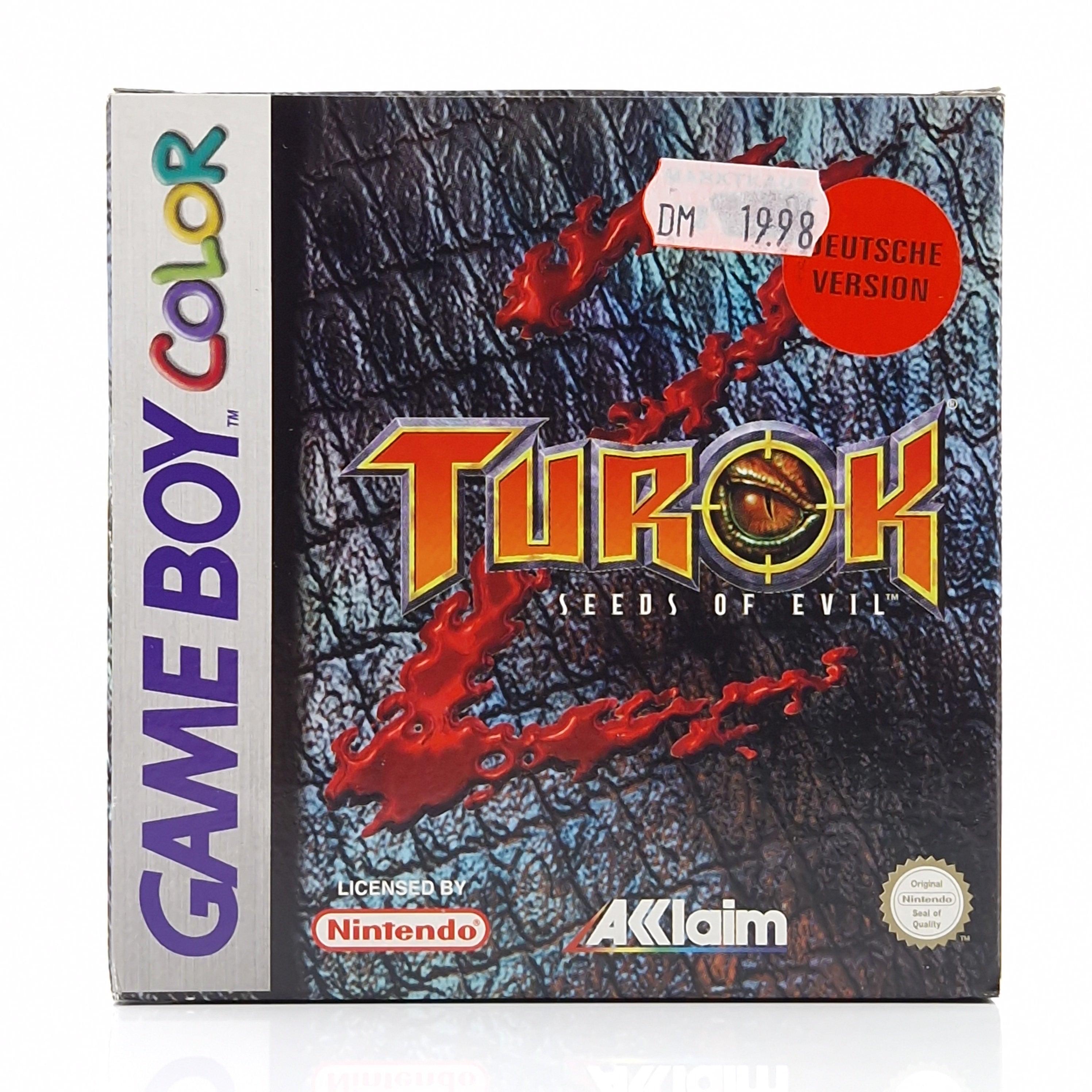 Game Boy Color Spiel – Turok 2 Seeds of Evil (OVP)