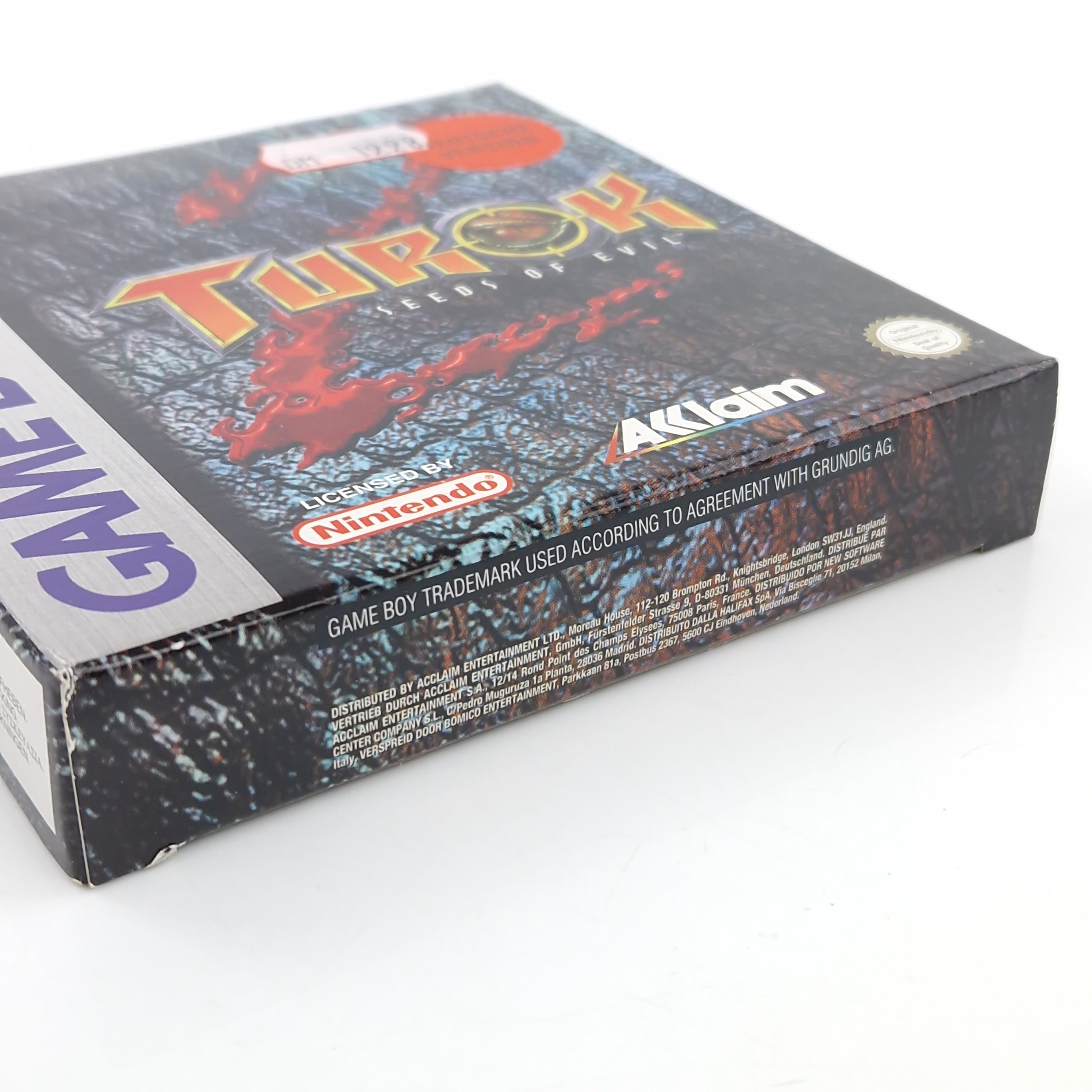 Game Boy Color Spiel – Turok 2 Seeds of Evil (OVP)