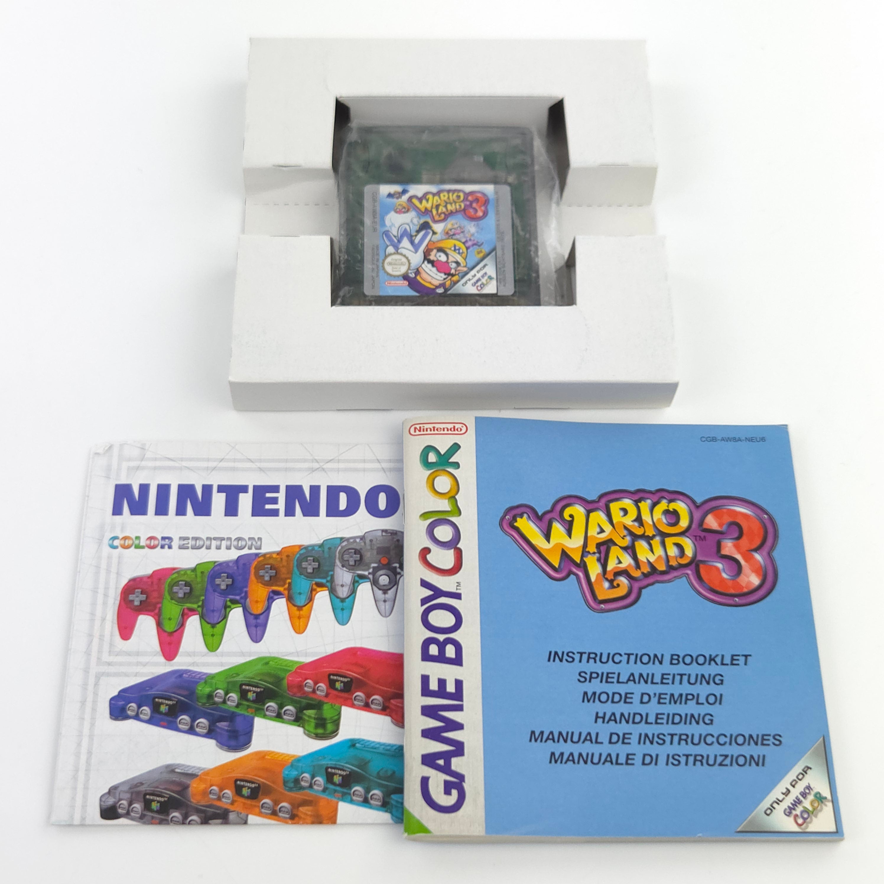 Game Boy Color Spiel – Wario Land 3 (PAL)