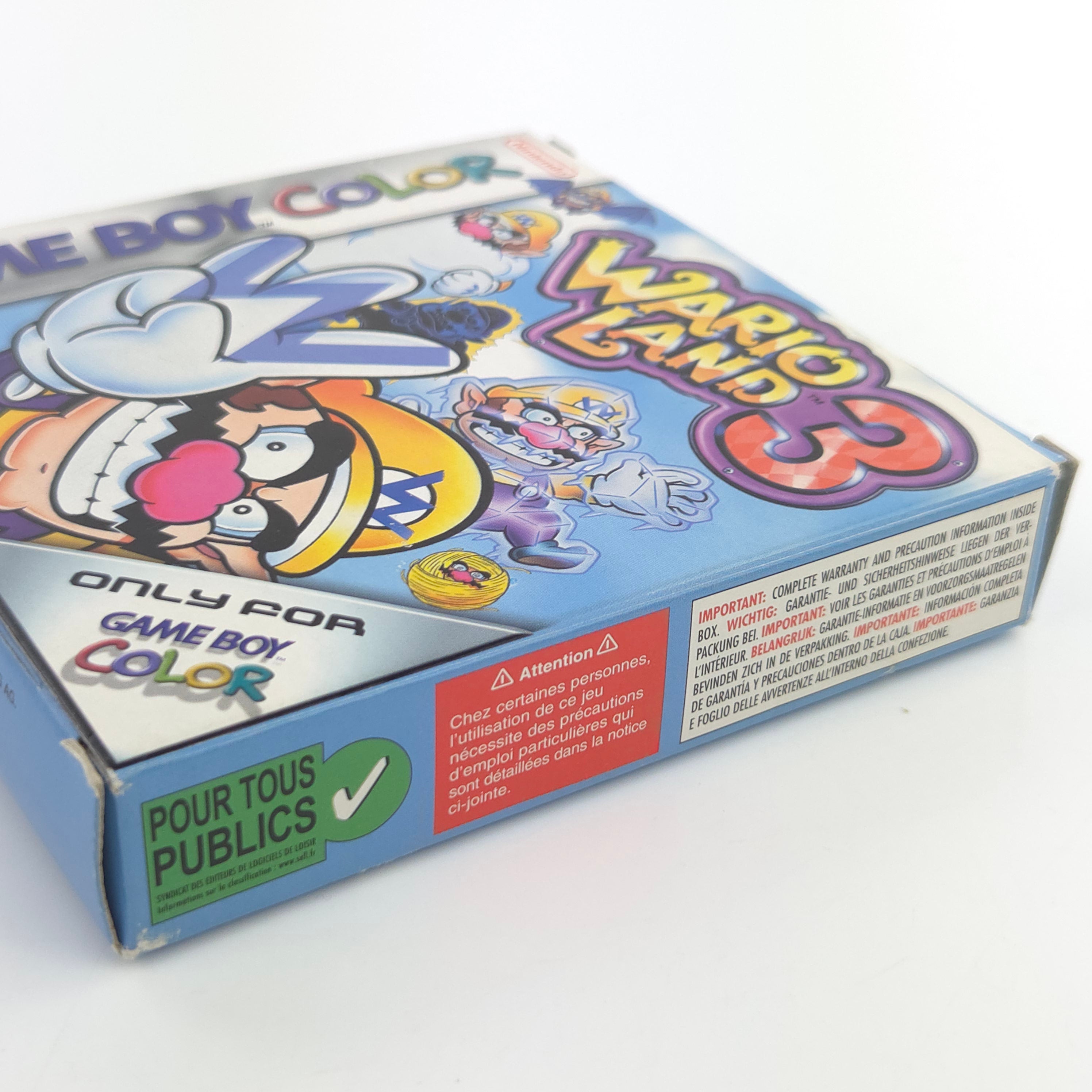 Game Boy Color Spiel – Wario Land 3 (PAL)