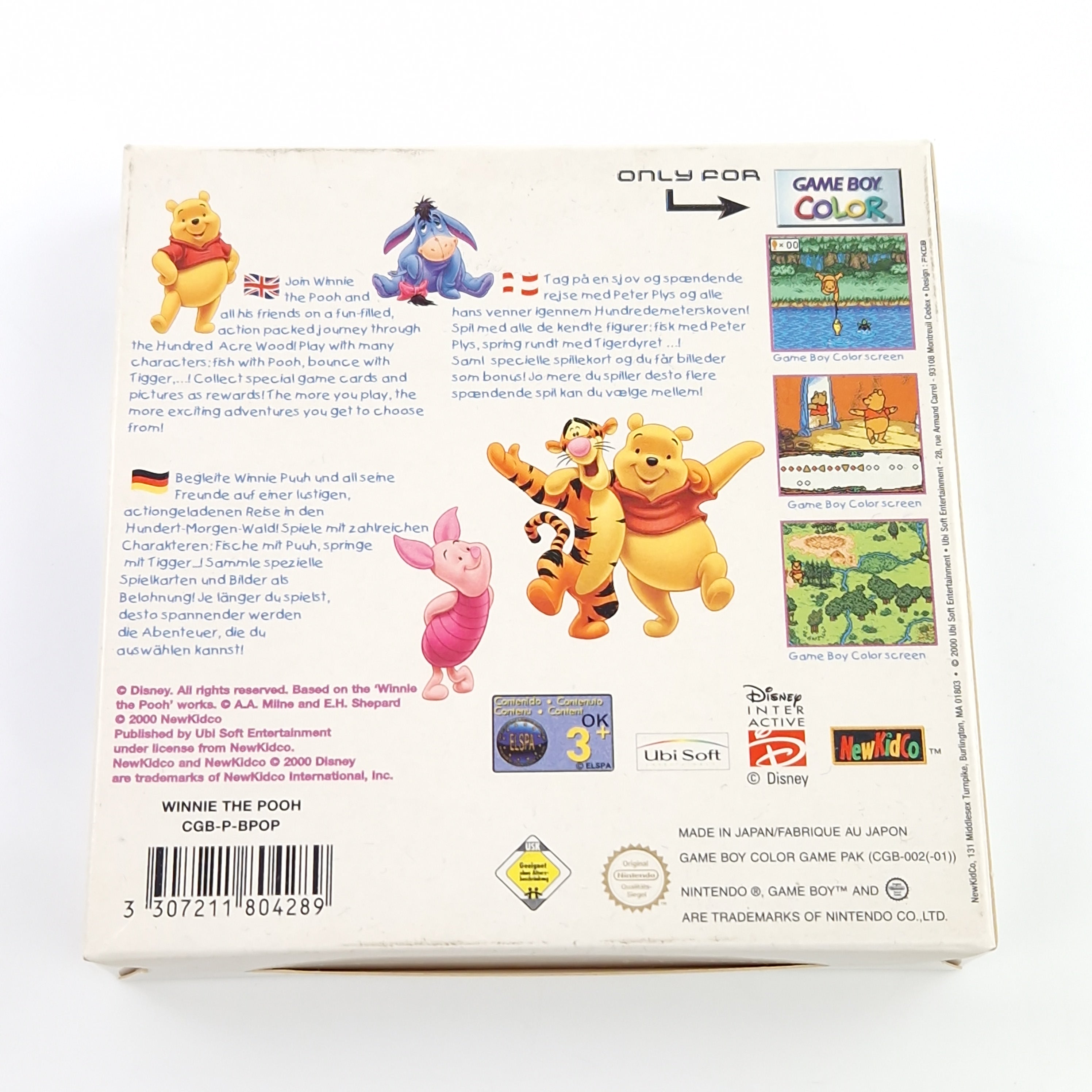 Game Boy Color Spiel – Winnie Puuh Abenteuer (OVP)