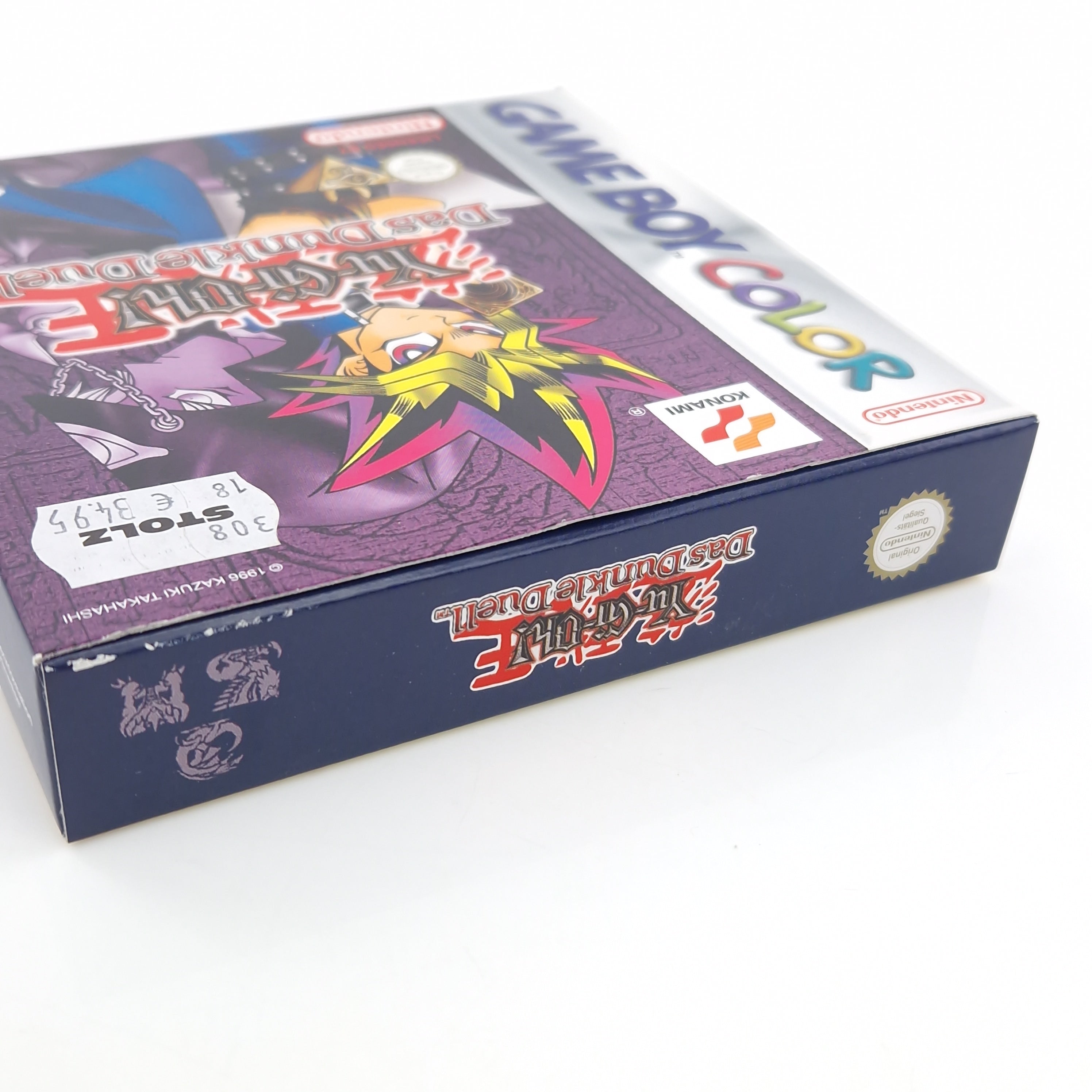 Nintendo Game Boy Color Spiel – Yu-Gi-Oh Das Dunkle Duell OVP