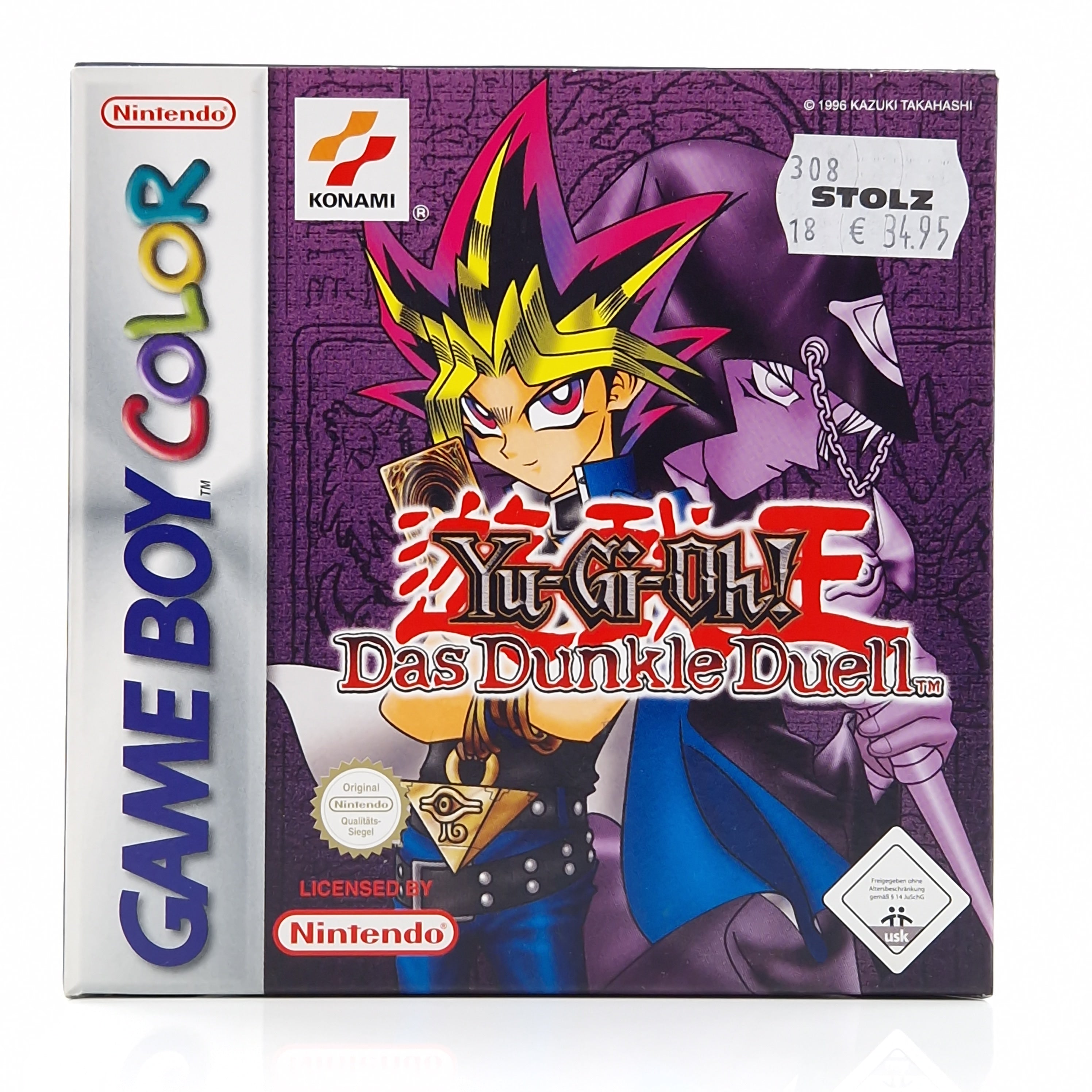 Nintendo Game Boy Color Spiel – Yu-Gi-Oh Das Dunkle Duell OVP