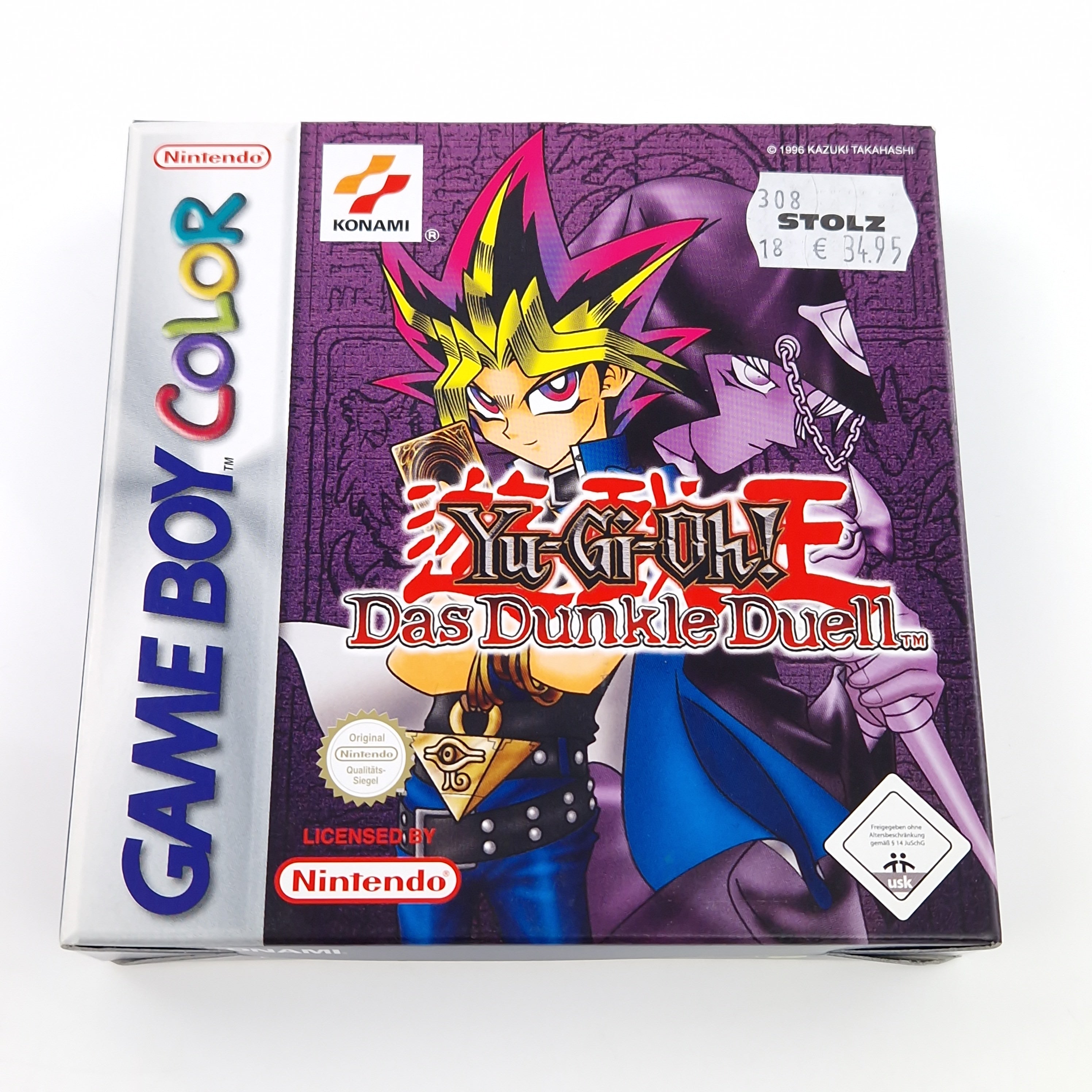 Nintendo Game Boy Color Spiel – Yu-Gi-Oh Das Dunkle Duell OVP
