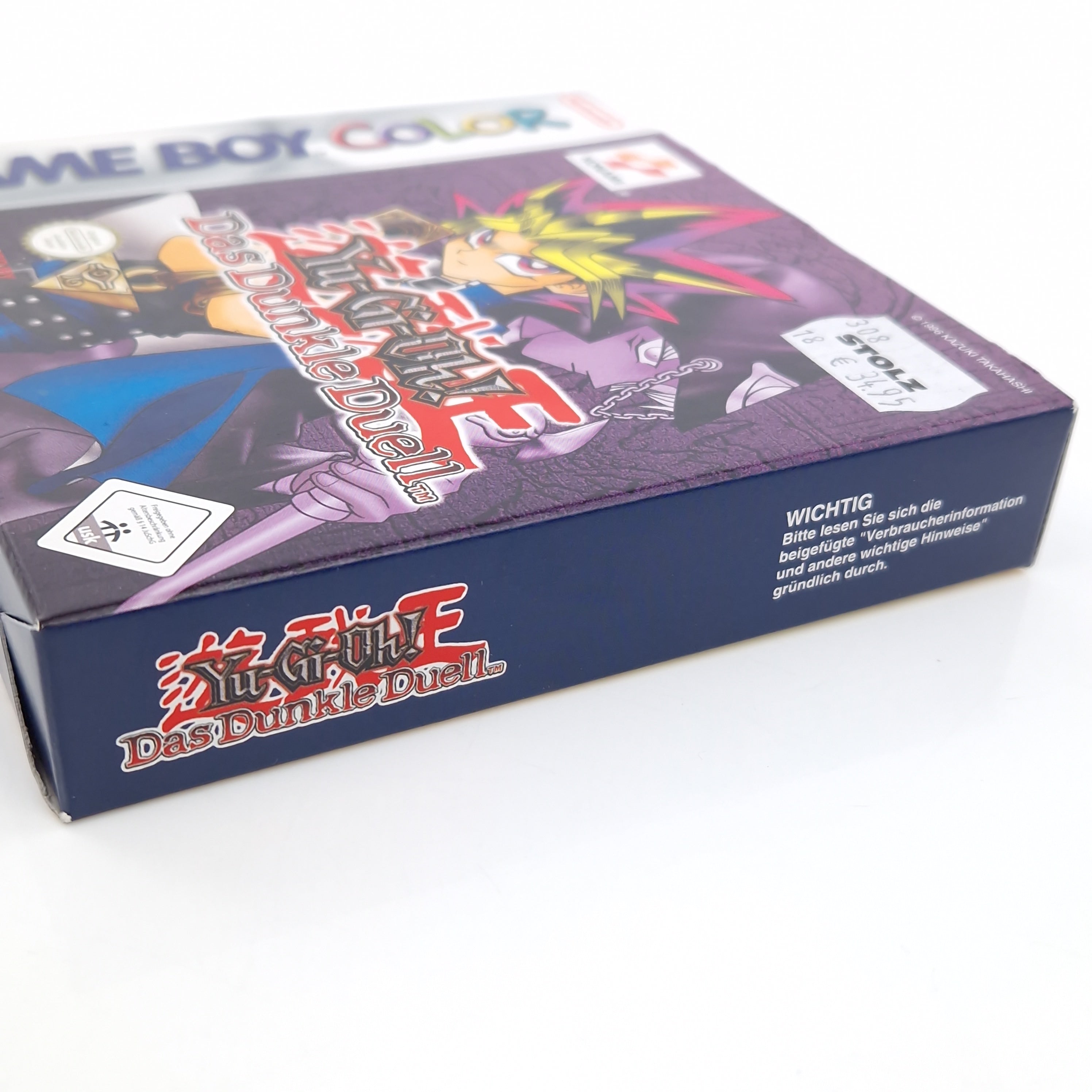 Nintendo Game Boy Color Spiel – Yu-Gi-Oh Das Dunkle Duell OVP