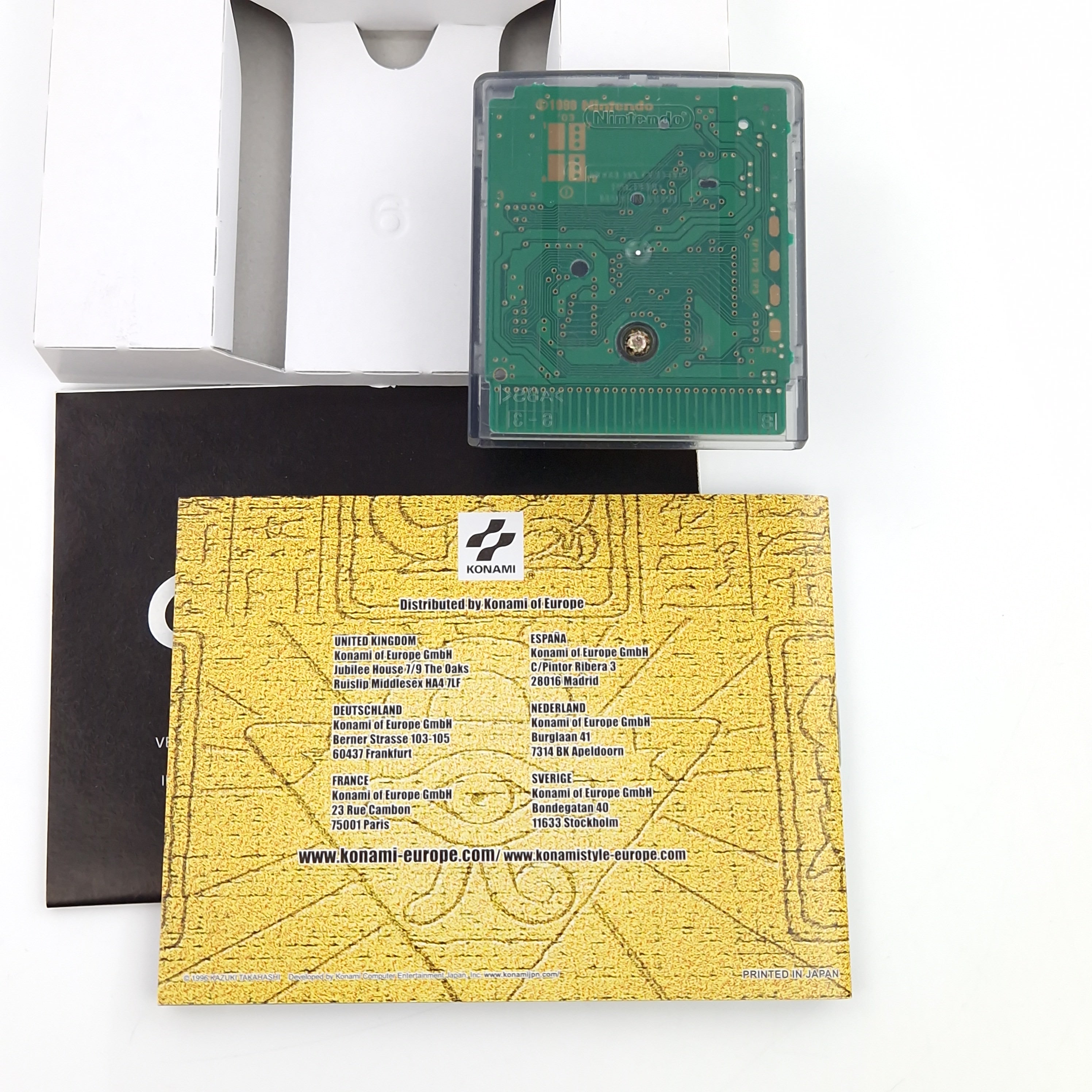 Nintendo Game Boy Color Spiel – Yu-Gi-Oh Das Dunkle Duell OVP