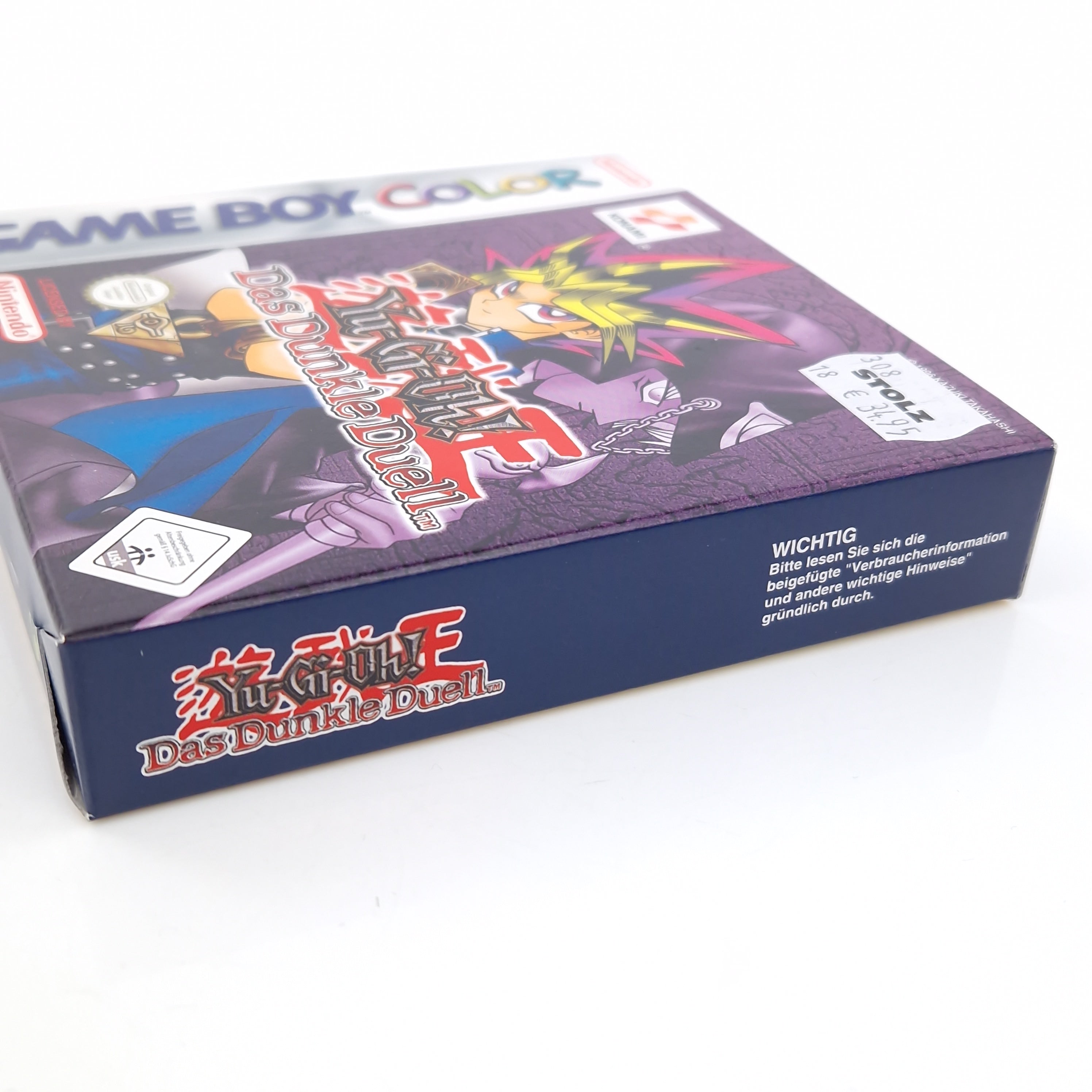 Nintendo Game Boy Color Spiel – Yu-Gi-Oh Das Dunkle Duell PAL