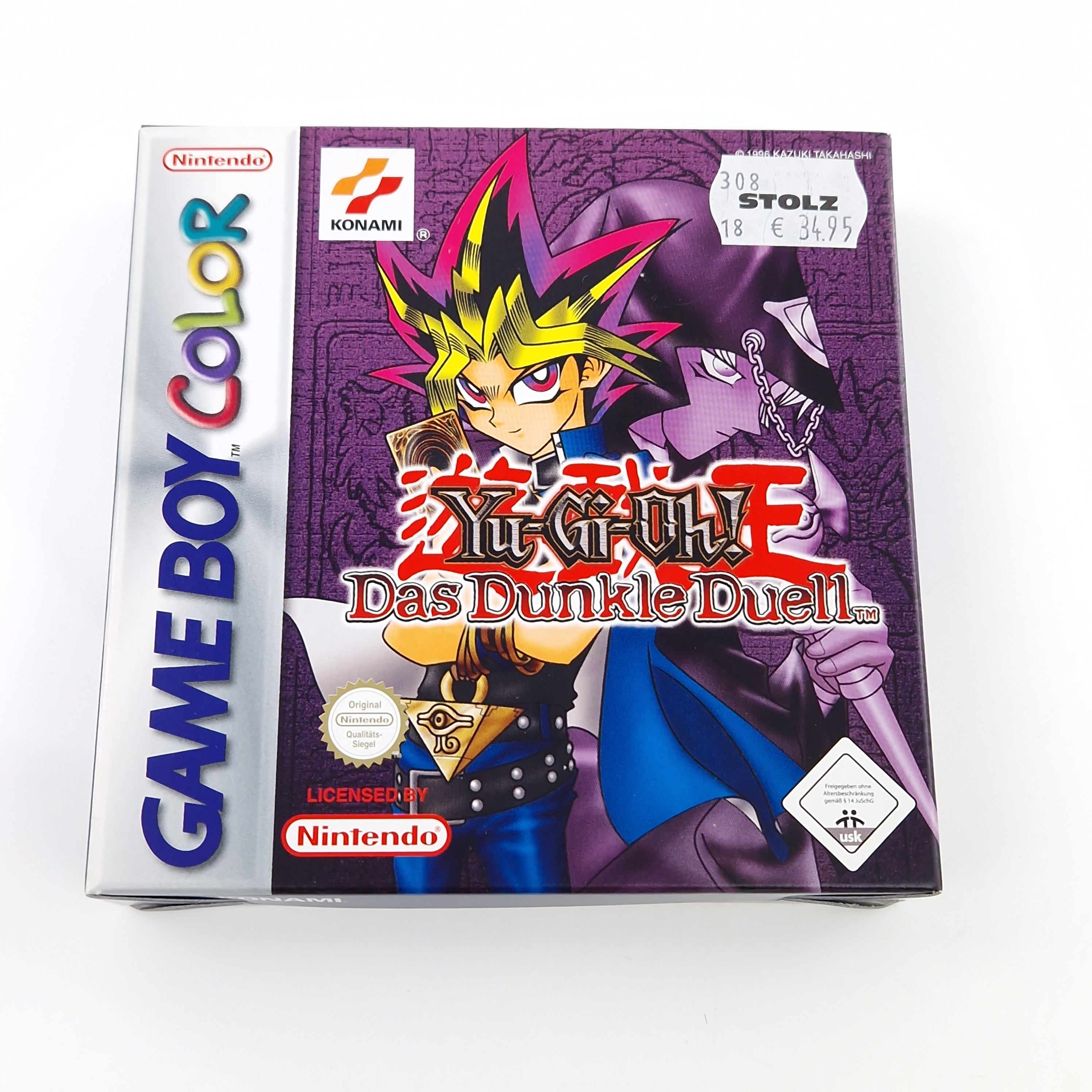 Nintendo Game Boy Color Spiel – Yu-Gi-Oh Das Dunkle Duell PAL