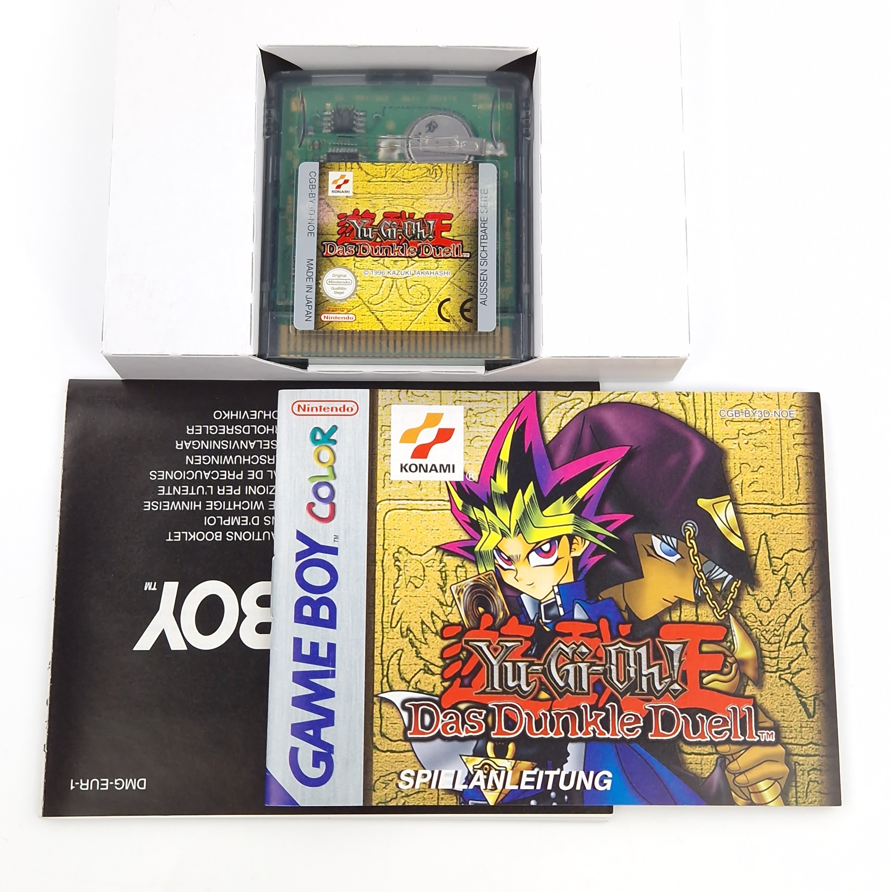 Nintendo Game Boy Color Spiel – Yu-Gi-Oh Das Dunkle Duell PAL