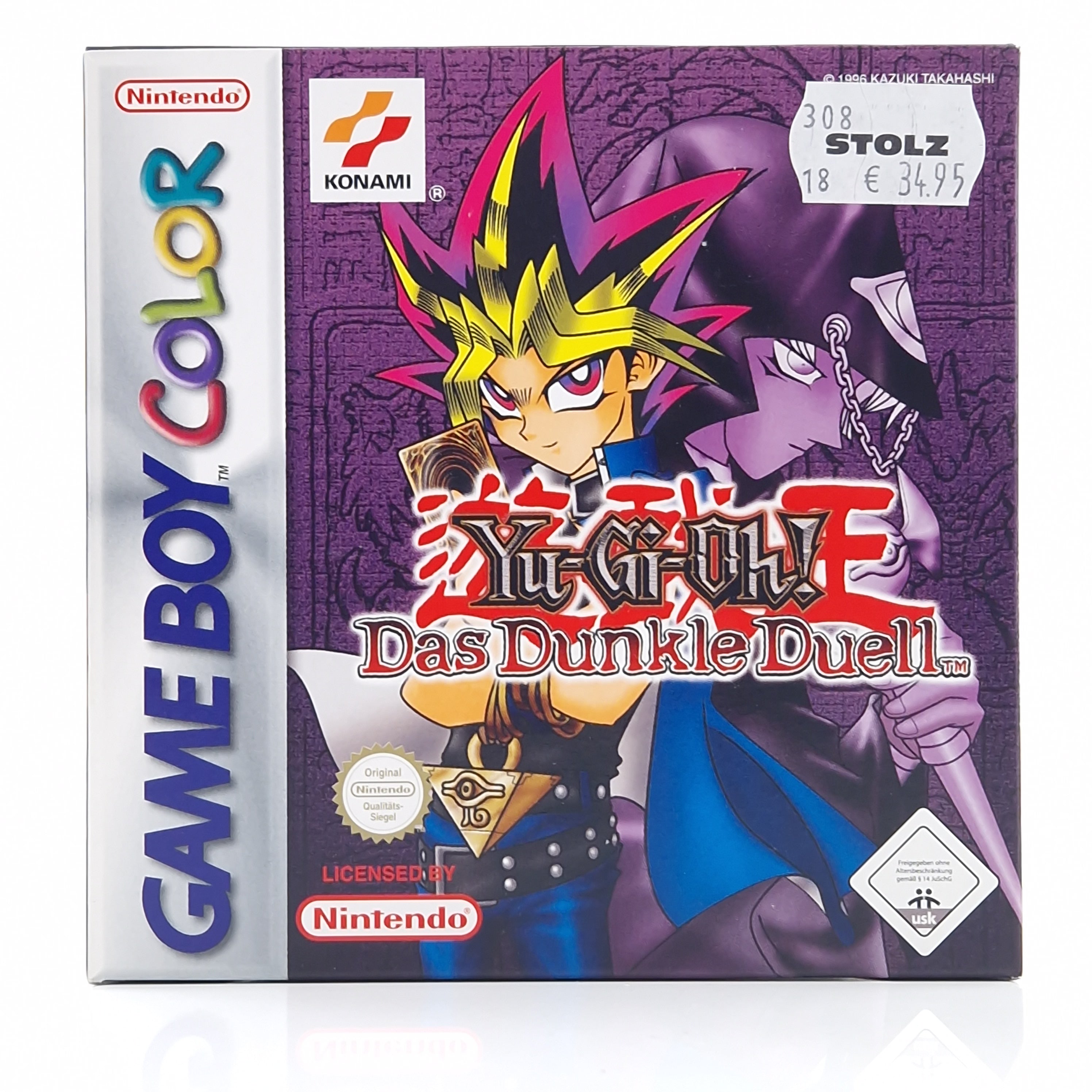 Nintendo Game Boy Color Spiel – Yu-Gi-Oh Das Dunkle Duell PAL