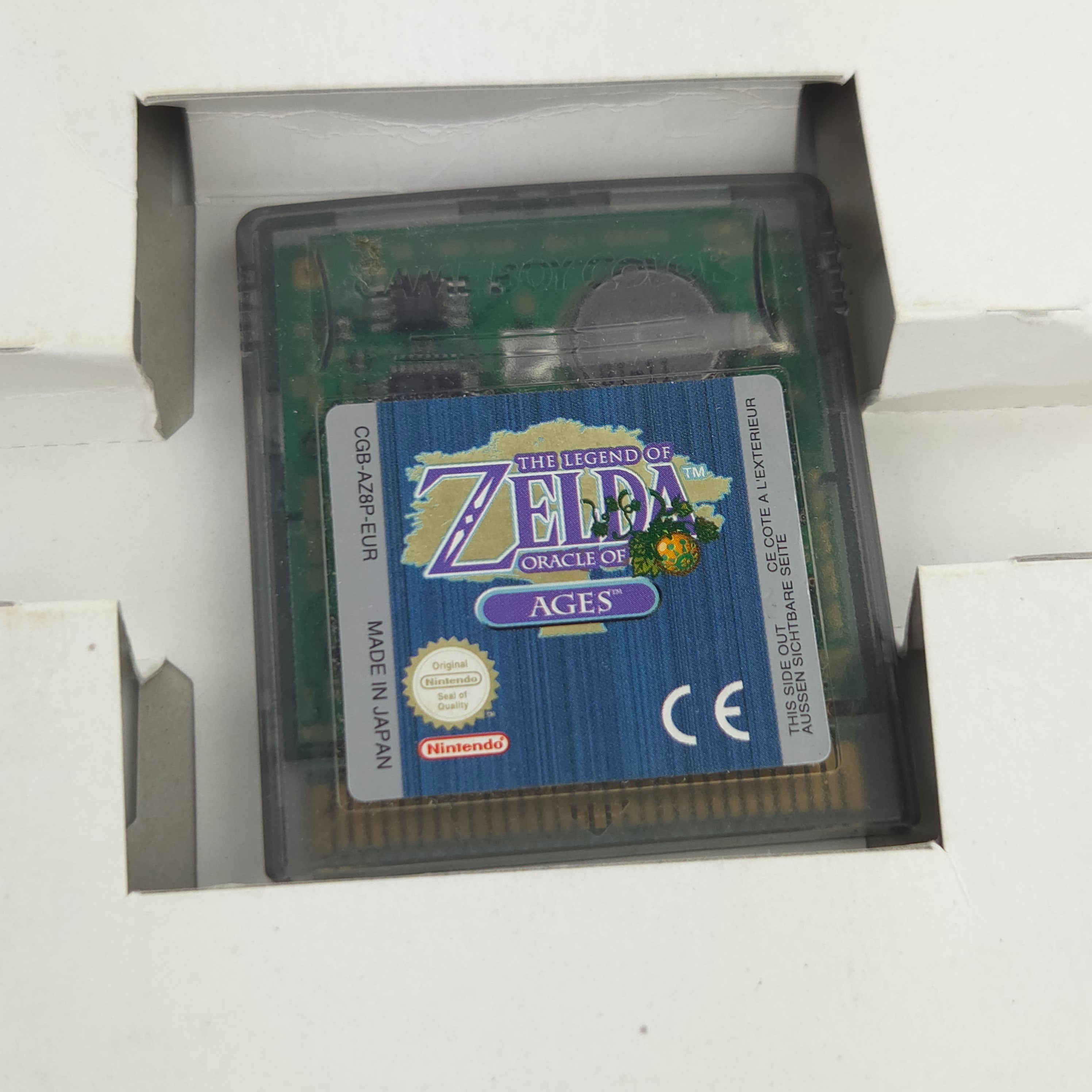 Game Boy Color Spiel – Zelda Oracle of Ages (OVP PAL)