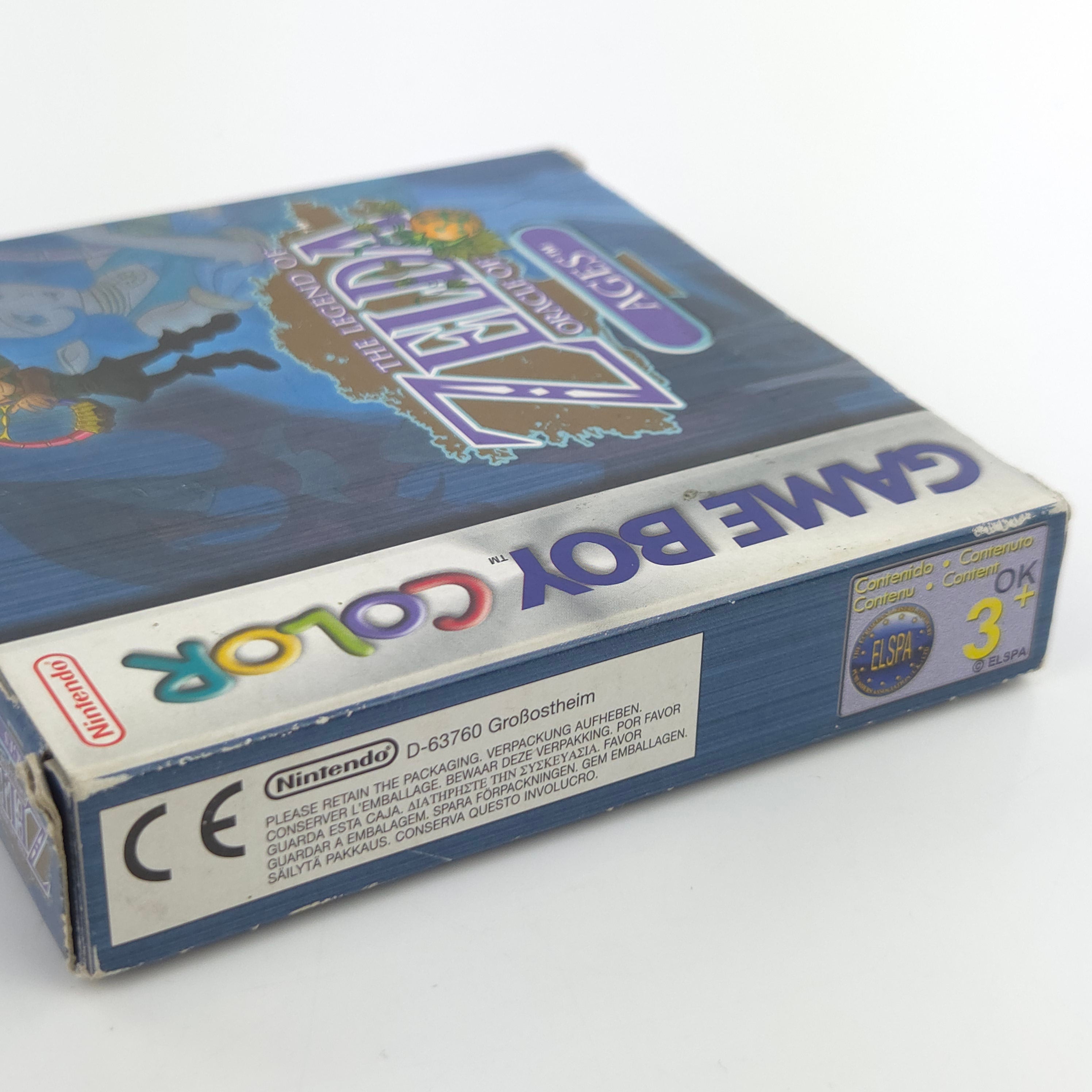 Game Boy Color Spiel – Zelda Oracle of Ages (OVP PAL)