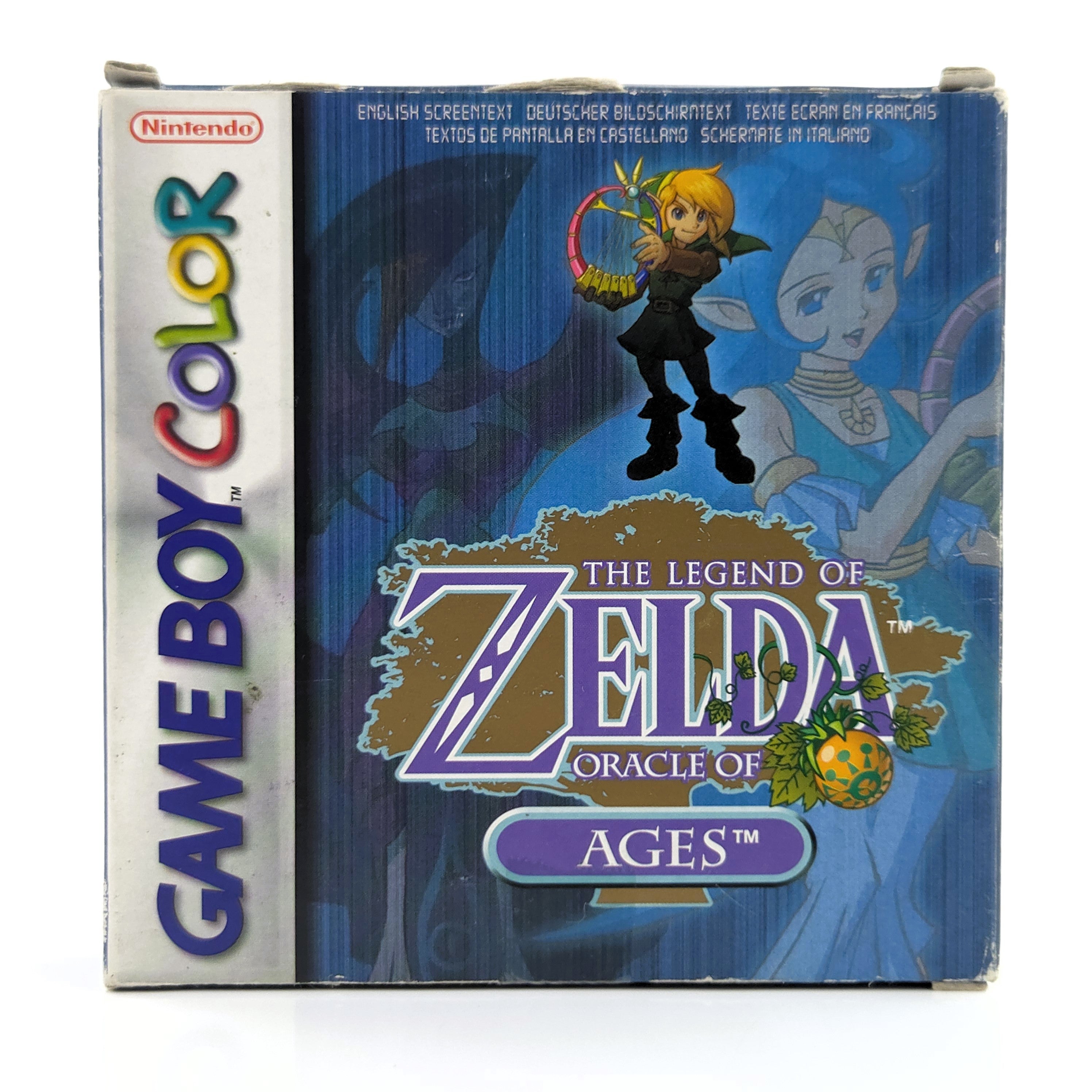 Game Boy Color Spiel – Zelda Oracle of Ages (OVP PAL)