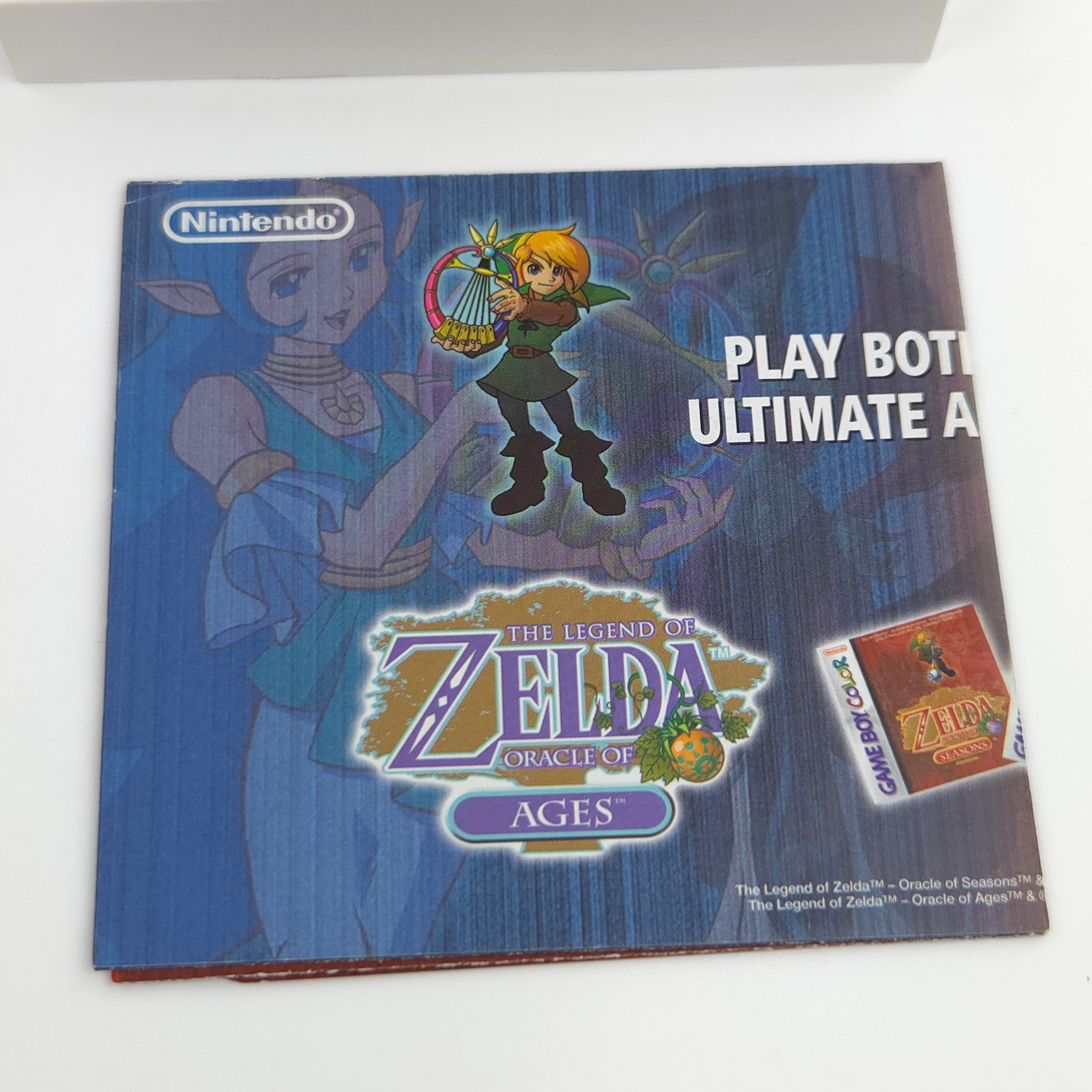 Game Boy Color Spiel – Zelda Oracle of Ages (OVP PAL)