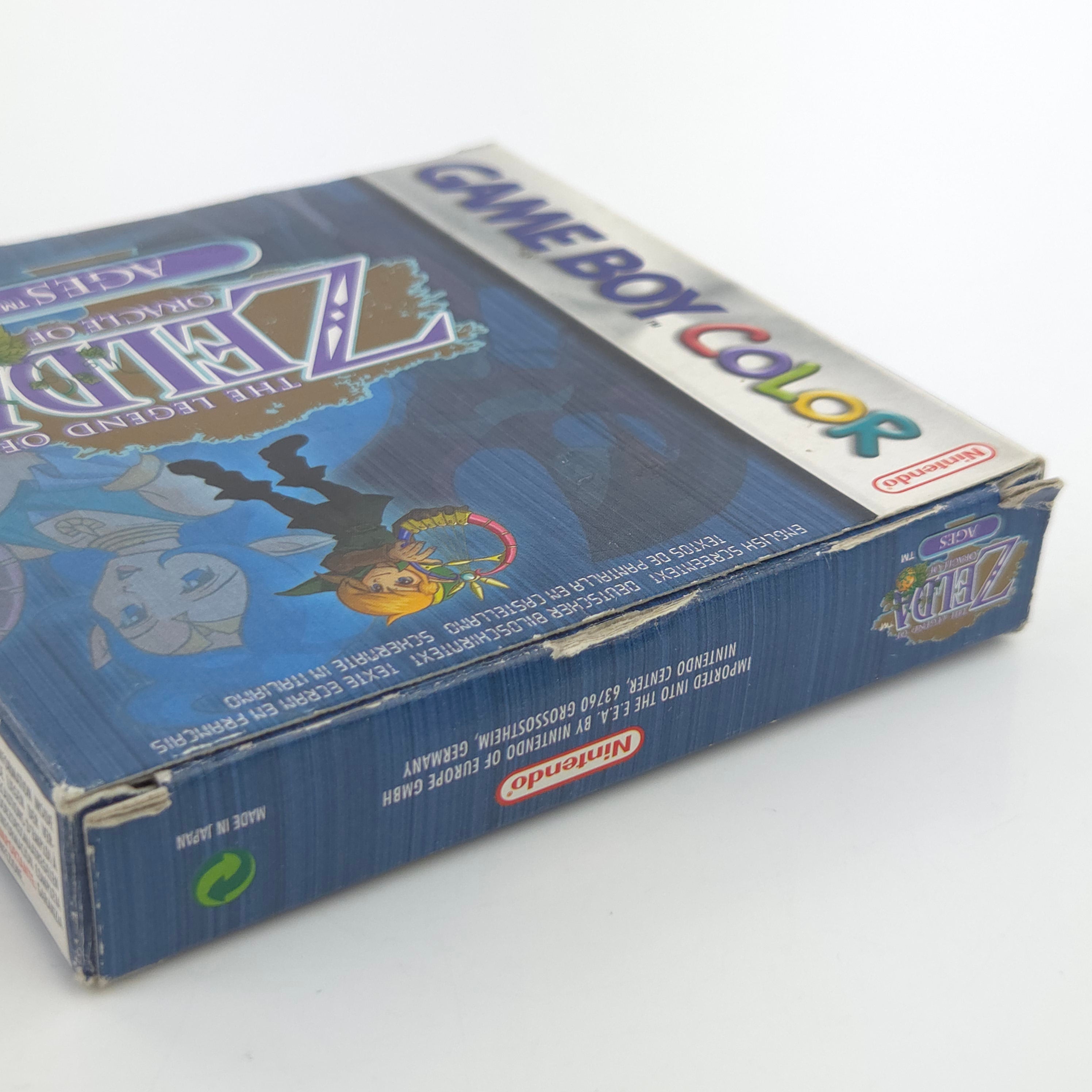 Game Boy Color Spiel – Zelda Oracle of Ages (OVP PAL)