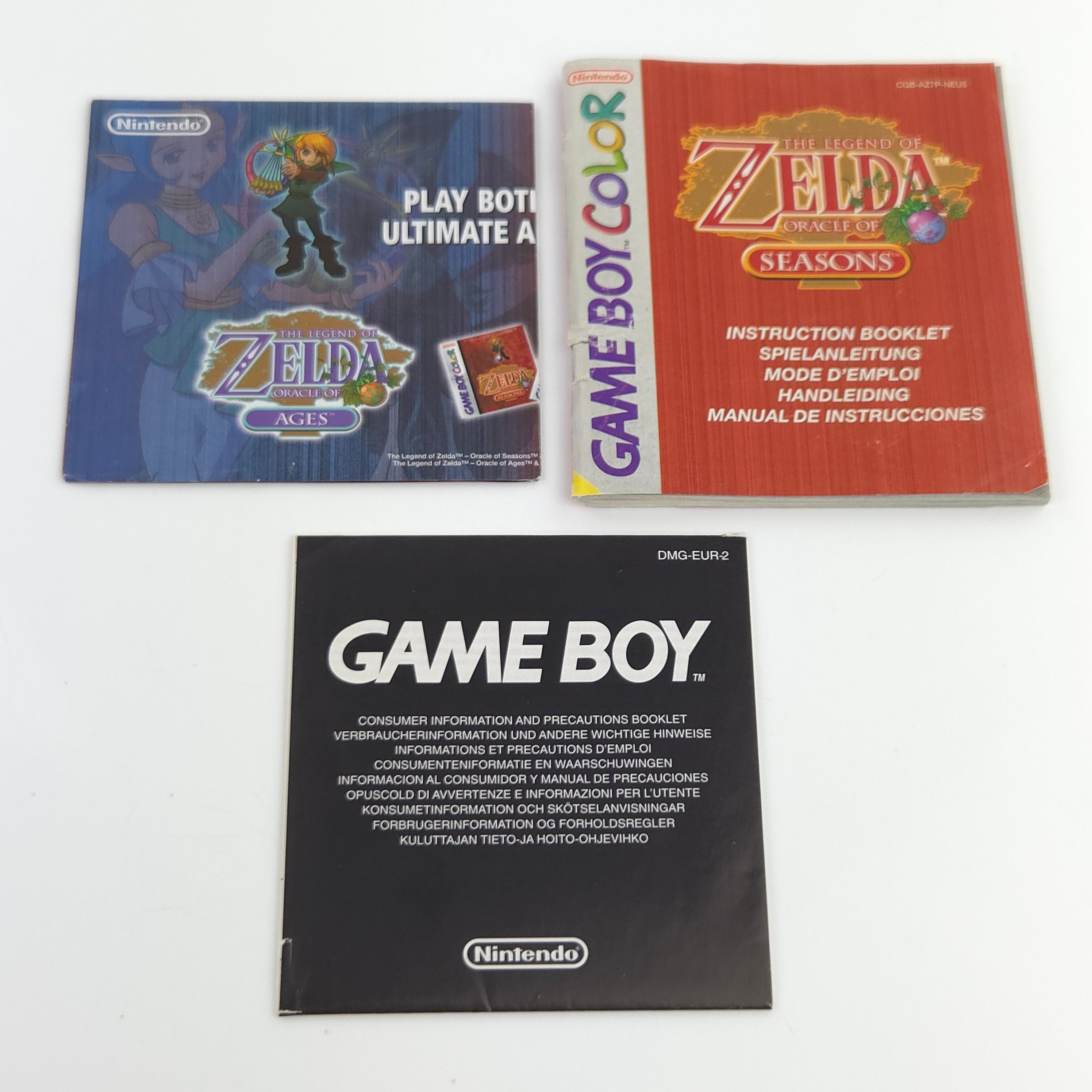 Game Boy Color Spiel – Zelda Oracle of Seasons (OVP PAL)