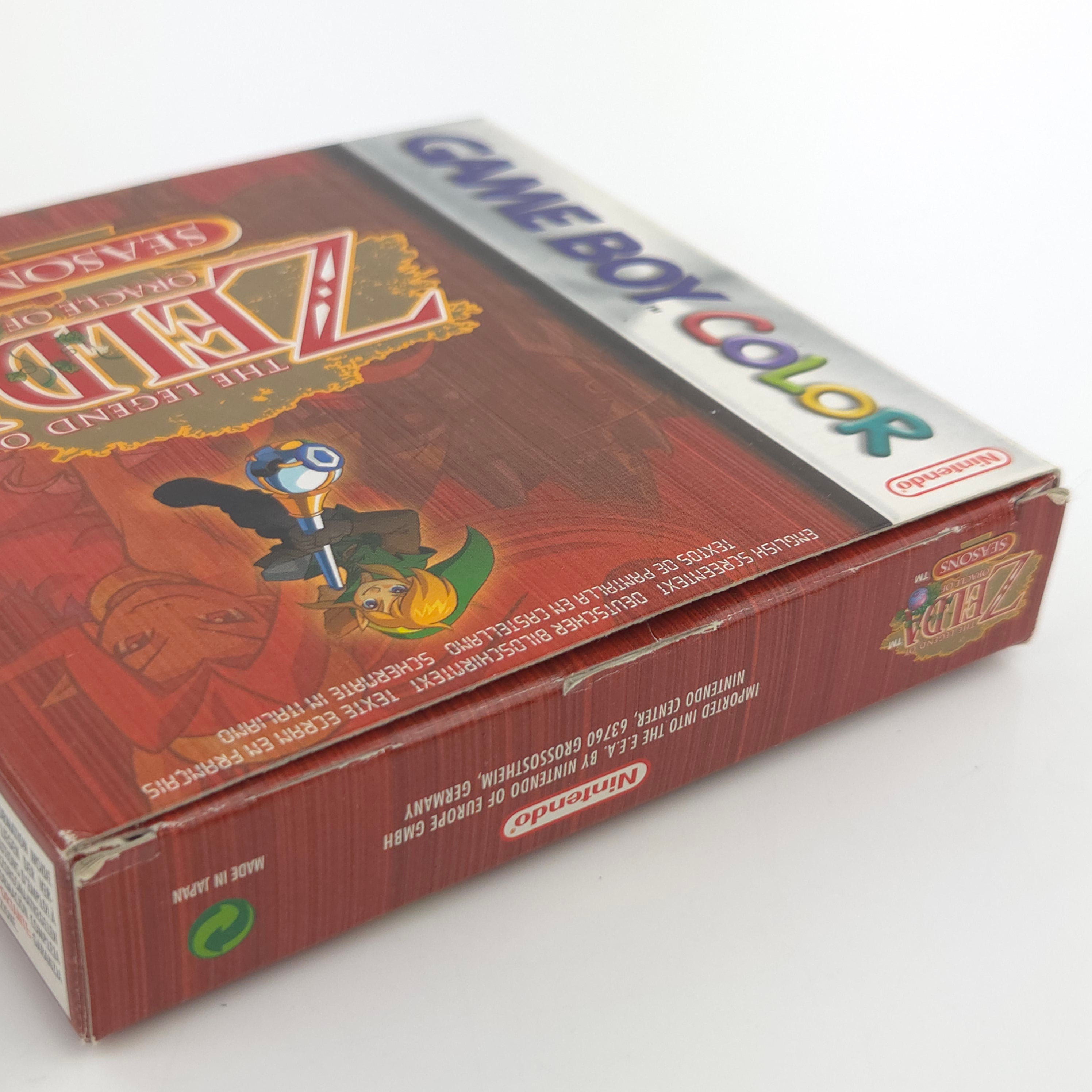 Game Boy Color Spiel – Zelda Oracle of Seasons (OVP PAL)