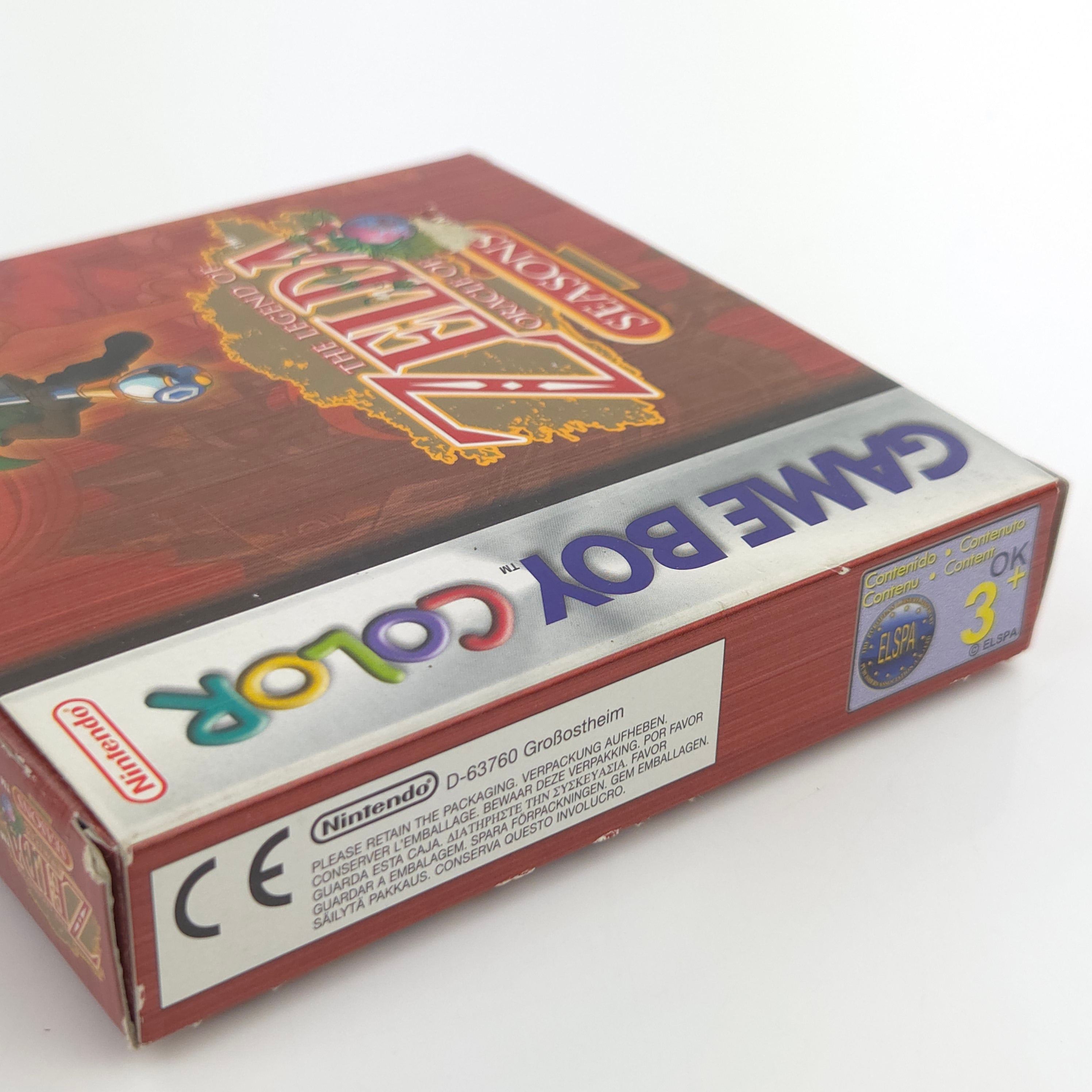 Game Boy Color Spiel – Zelda Oracle of Seasons (OVP PAL)