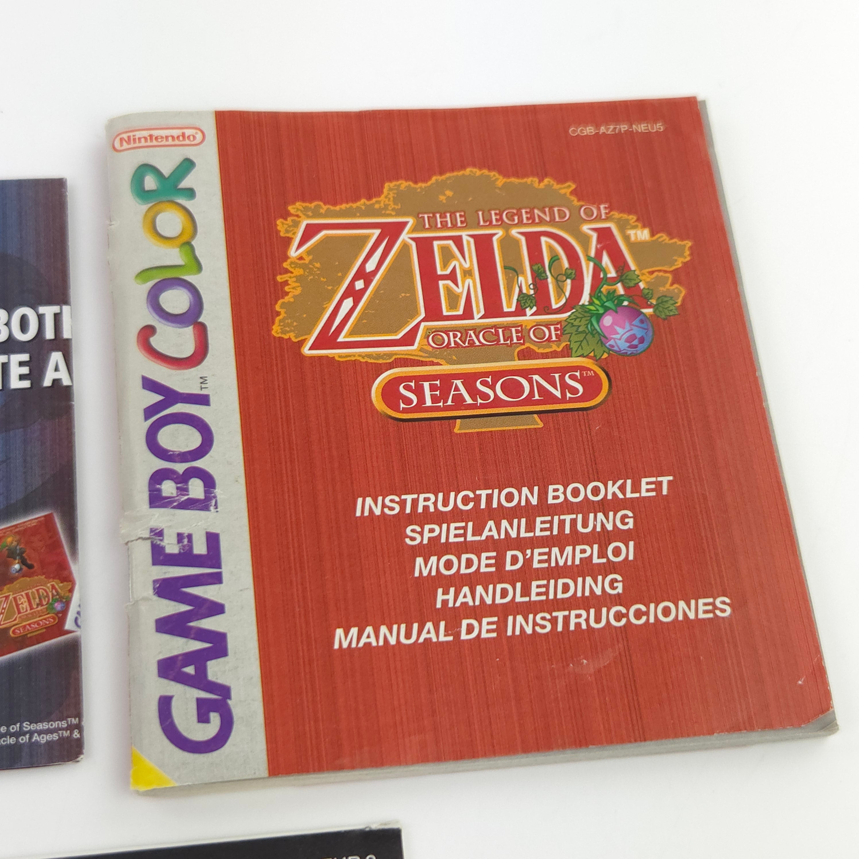 Game Boy Color Spiel – Zelda Oracle of Seasons (OVP PAL)