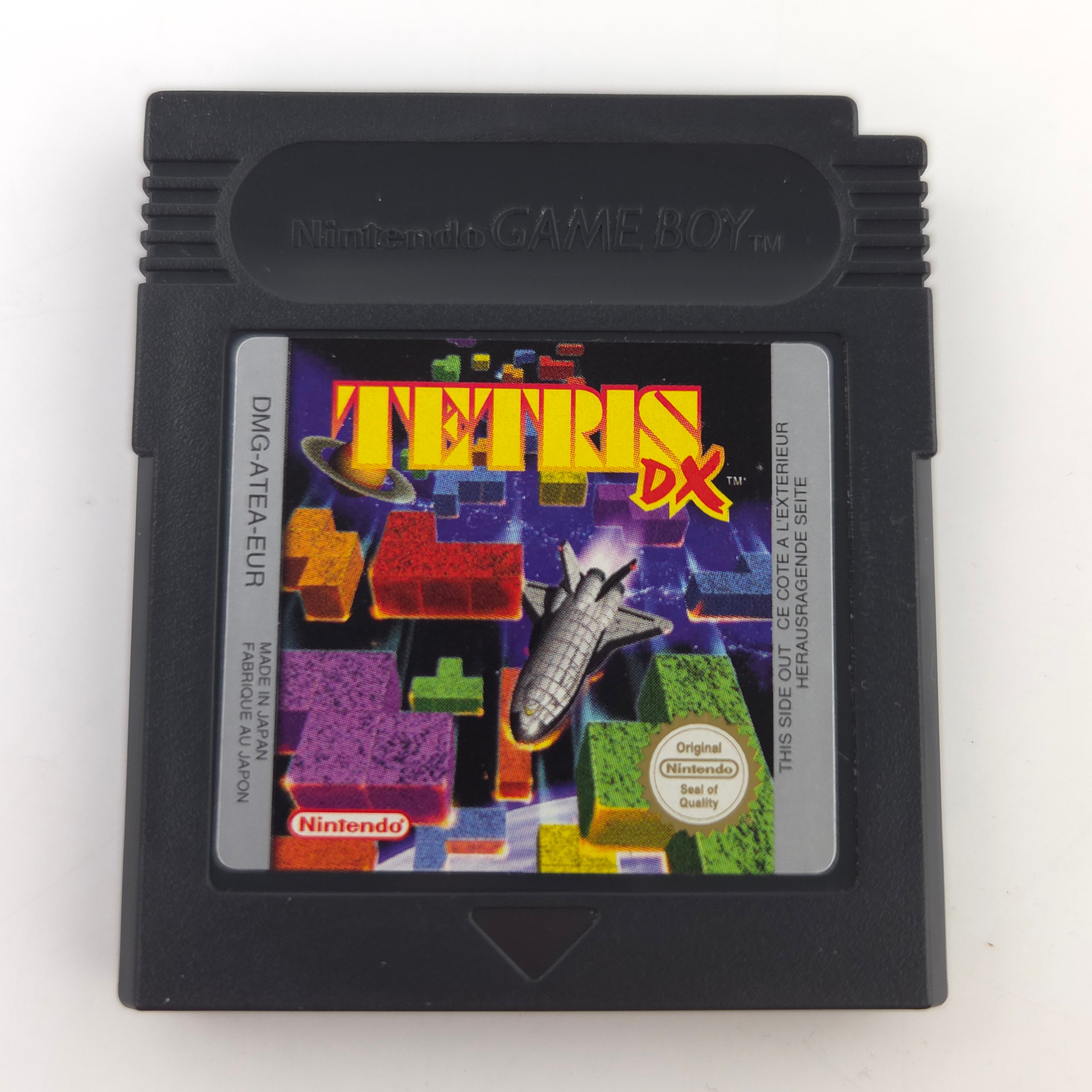 Nintendo Game Boy Spiel Tetris DX GBC Modul PAL EUR