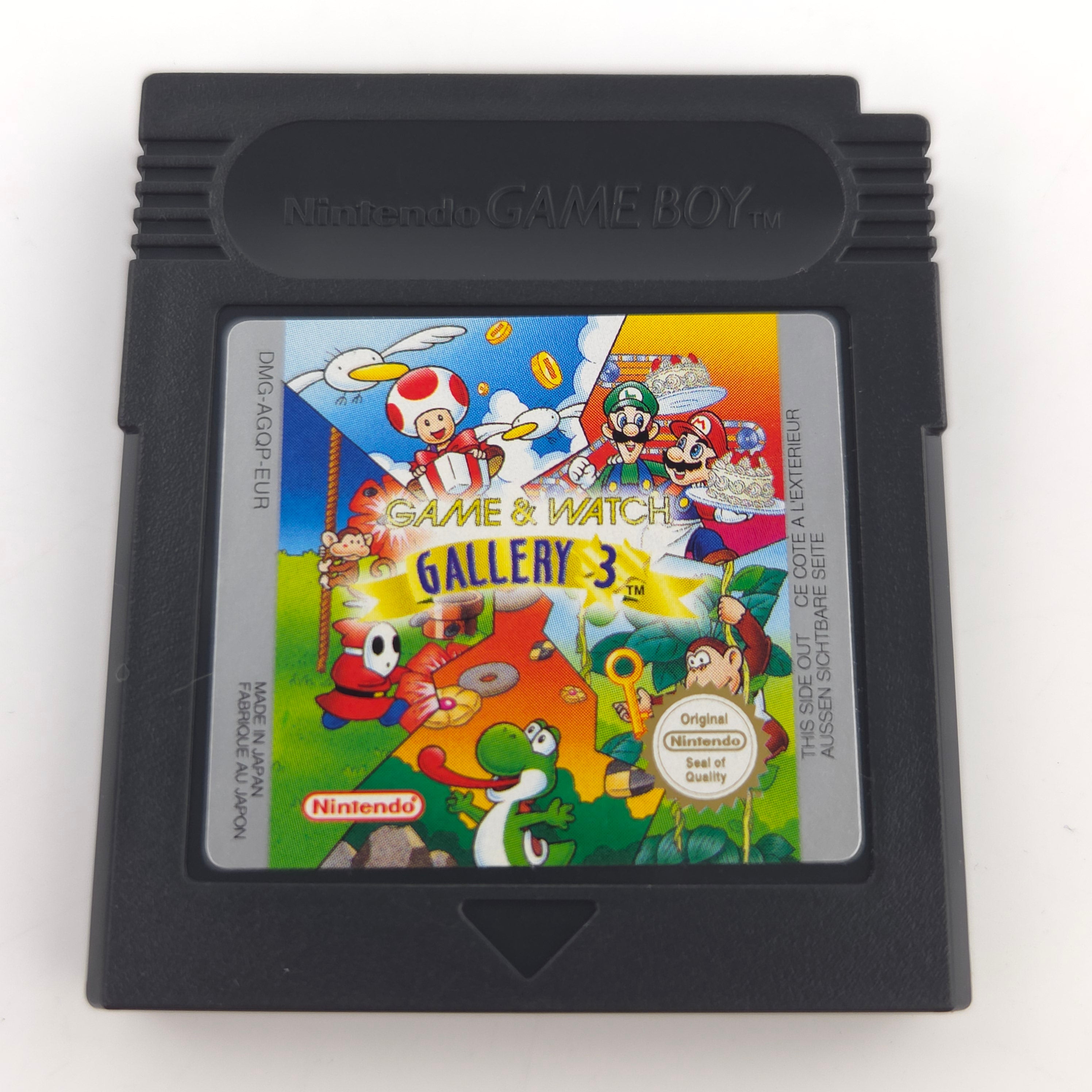 Nintendo Game Boy Spiel Game Watch Gallery 3 GBC Modul