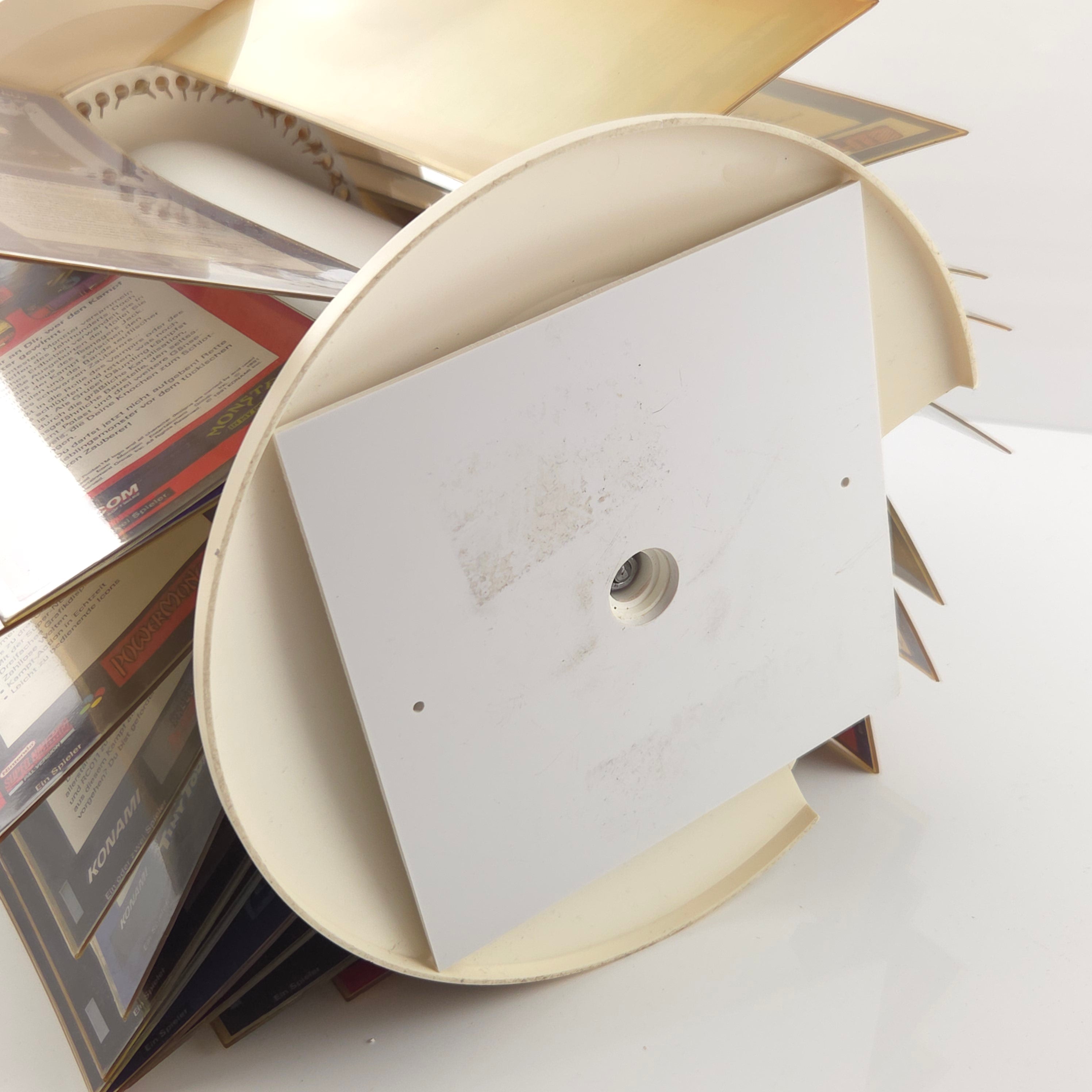 Nintendo Game Boy NES SNES Konami Aufsteller Reklame Rondell