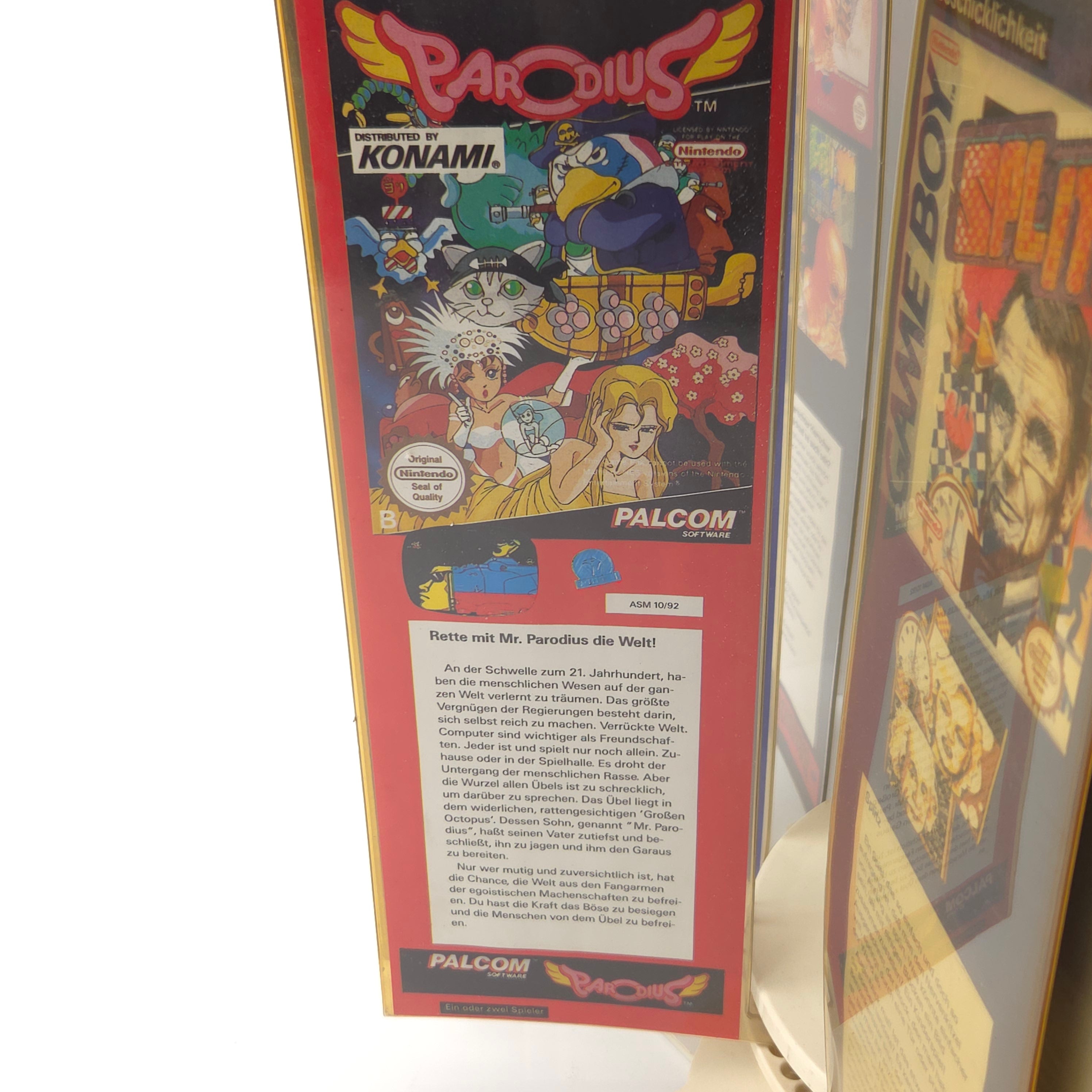 Nintendo Game Boy NES SNES Konami Aufsteller Reklame Rondell