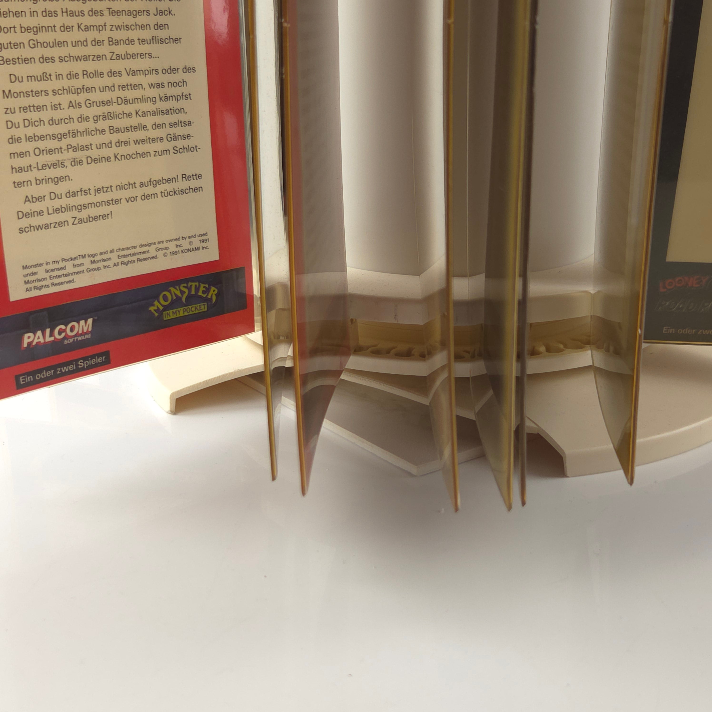 Nintendo Game Boy NES SNES Konami Aufsteller Reklame Rondell