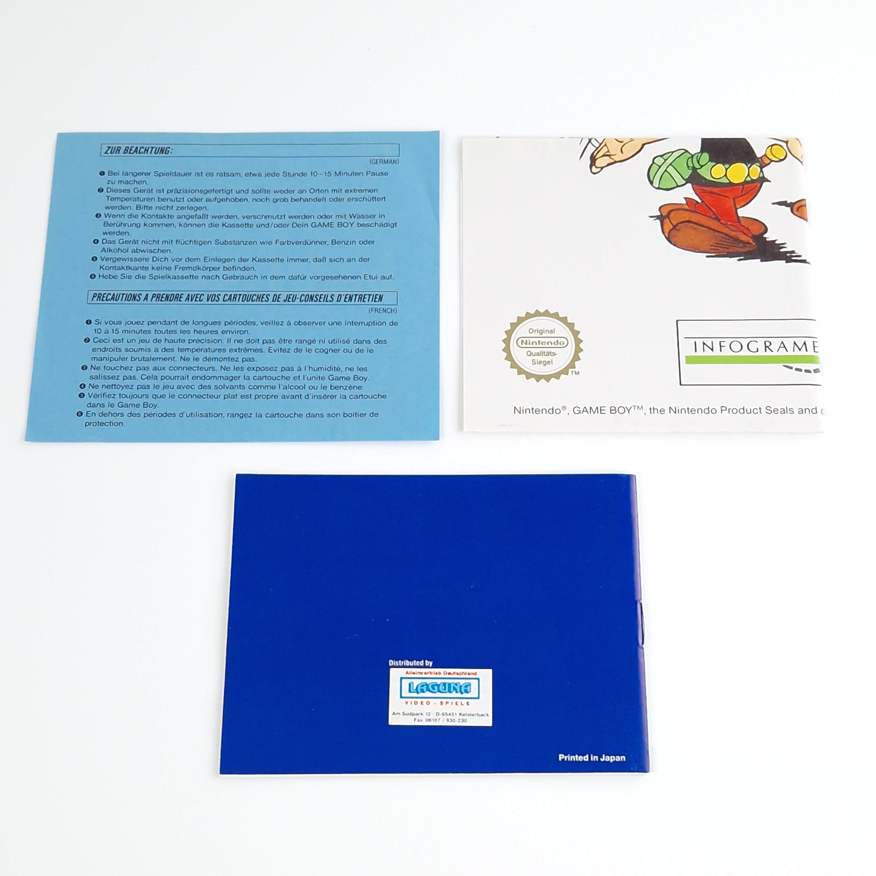 Nintendo Game Boy Spiel – Asterix OVP PAL NOE-1 Classic