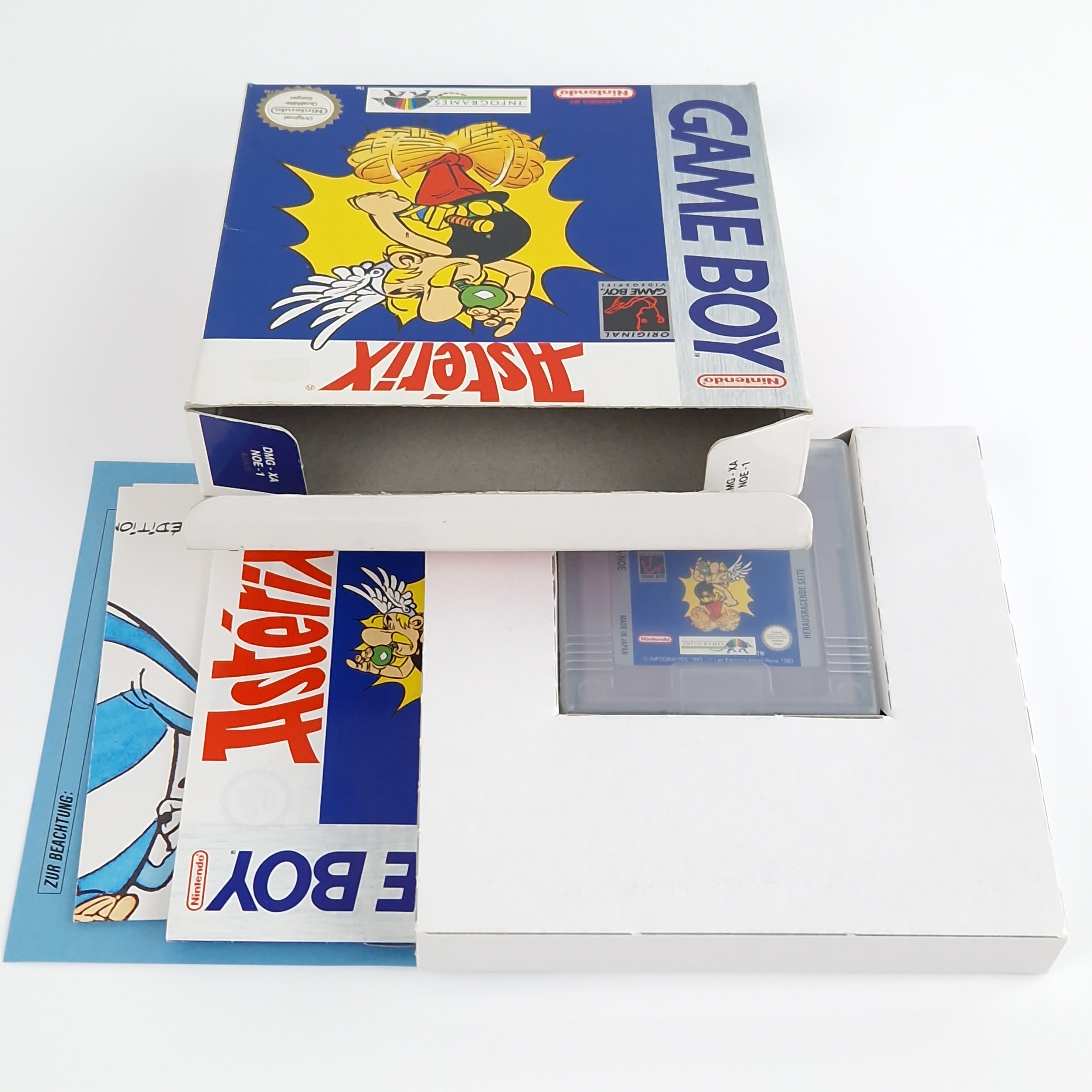 Nintendo Game Boy Spiel – Asterix OVP PAL NOE-1 Classic