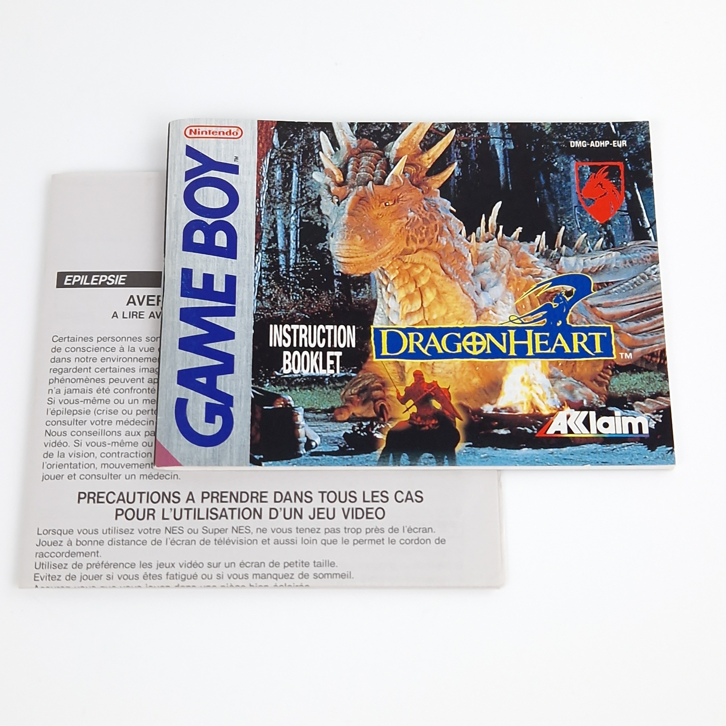 Nintendo Game Boy Spiel – Dragonheart Classic PAL OVP