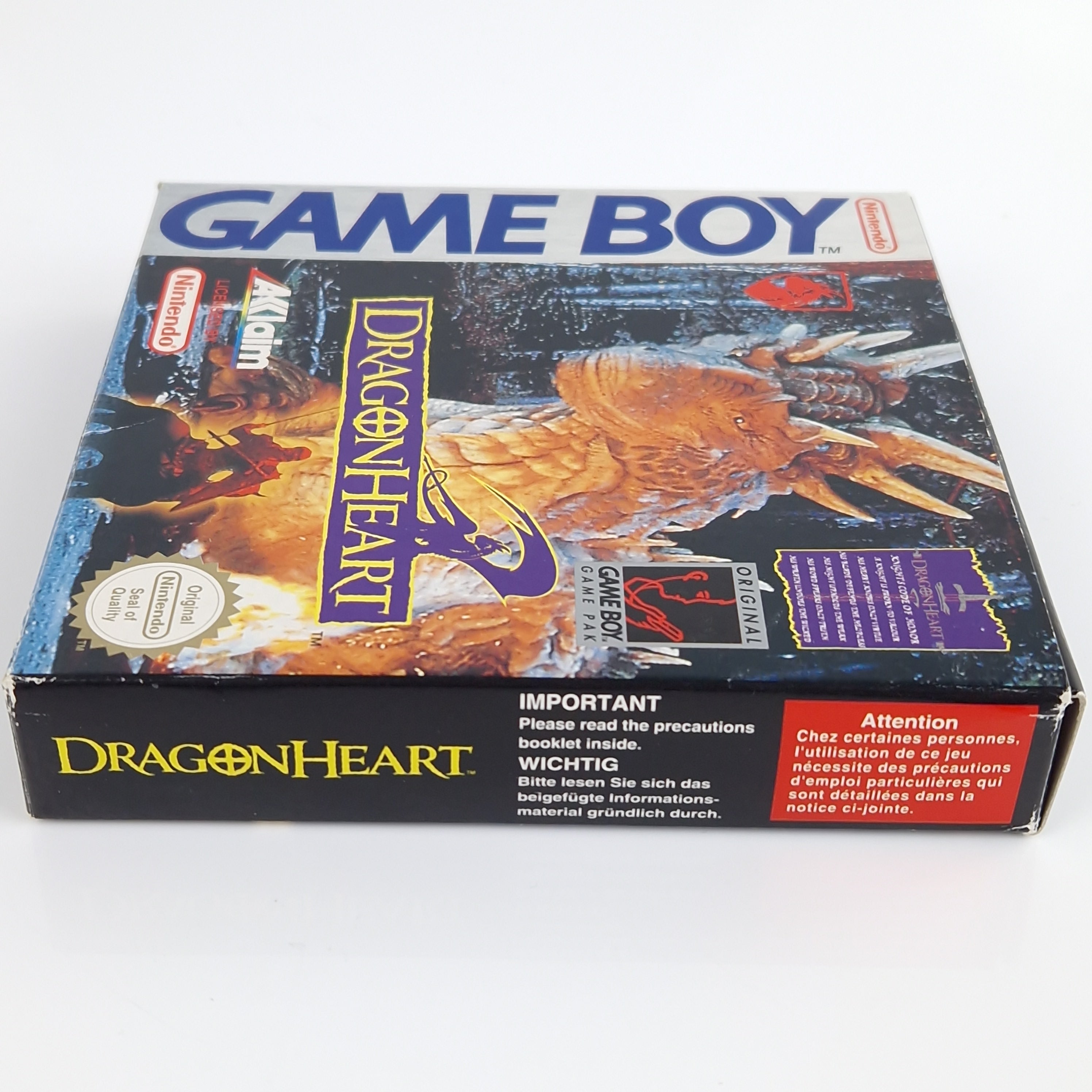 Nintendo Game Boy Spiel – Dragonheart Classic PAL OVP