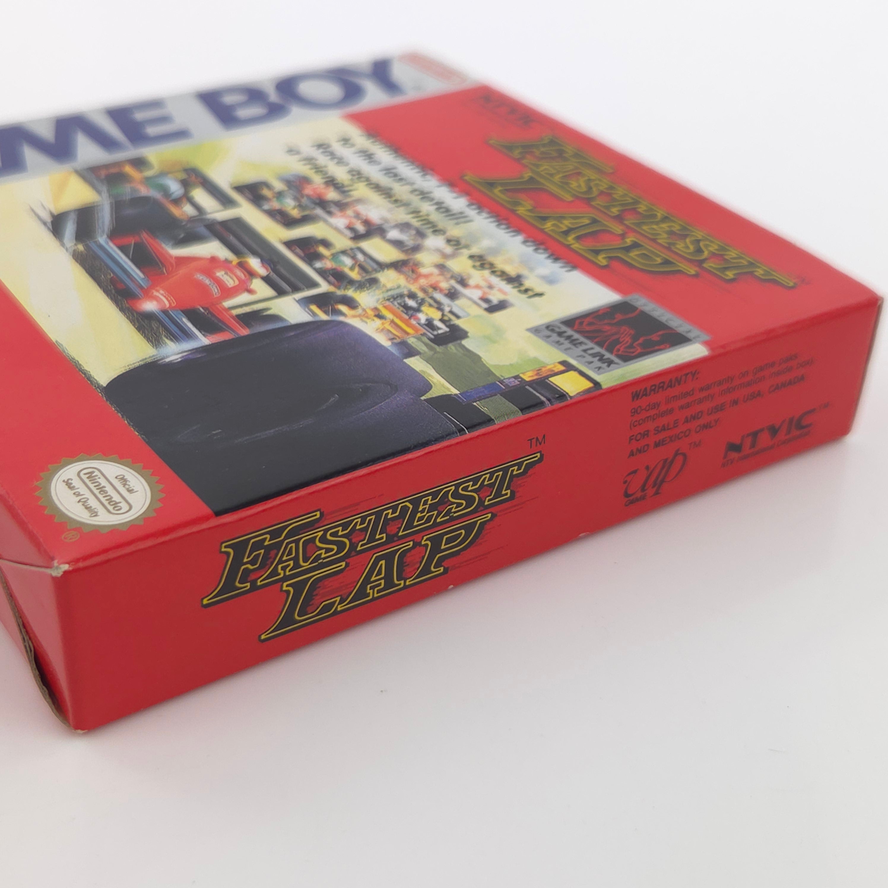 Nintendo Game Boy Spiel – Fastest Lap OVP Modul Manual