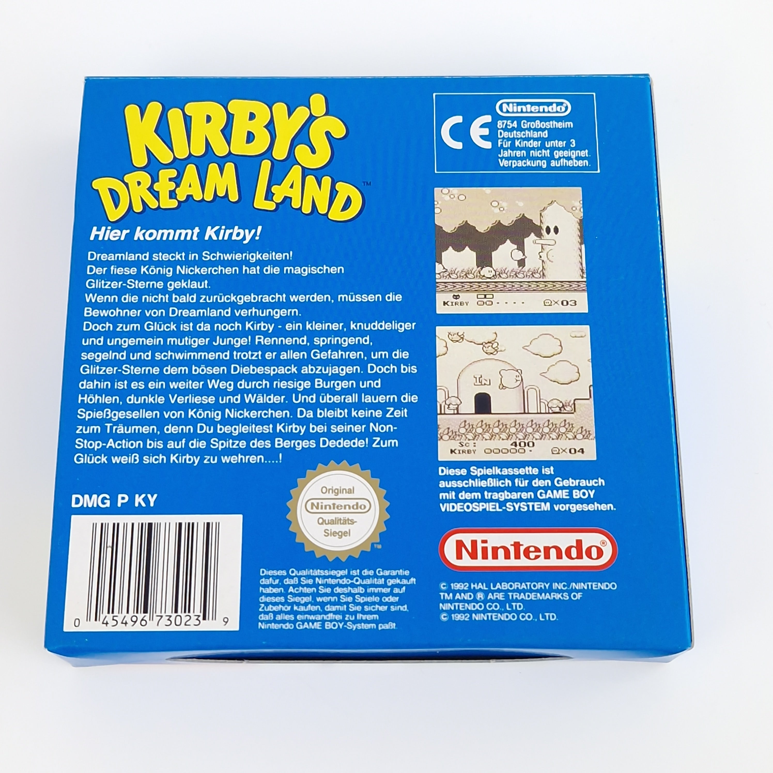 Nintendo Game Boy Spiel – Kirbys Dream Land OVP PAL NOE
