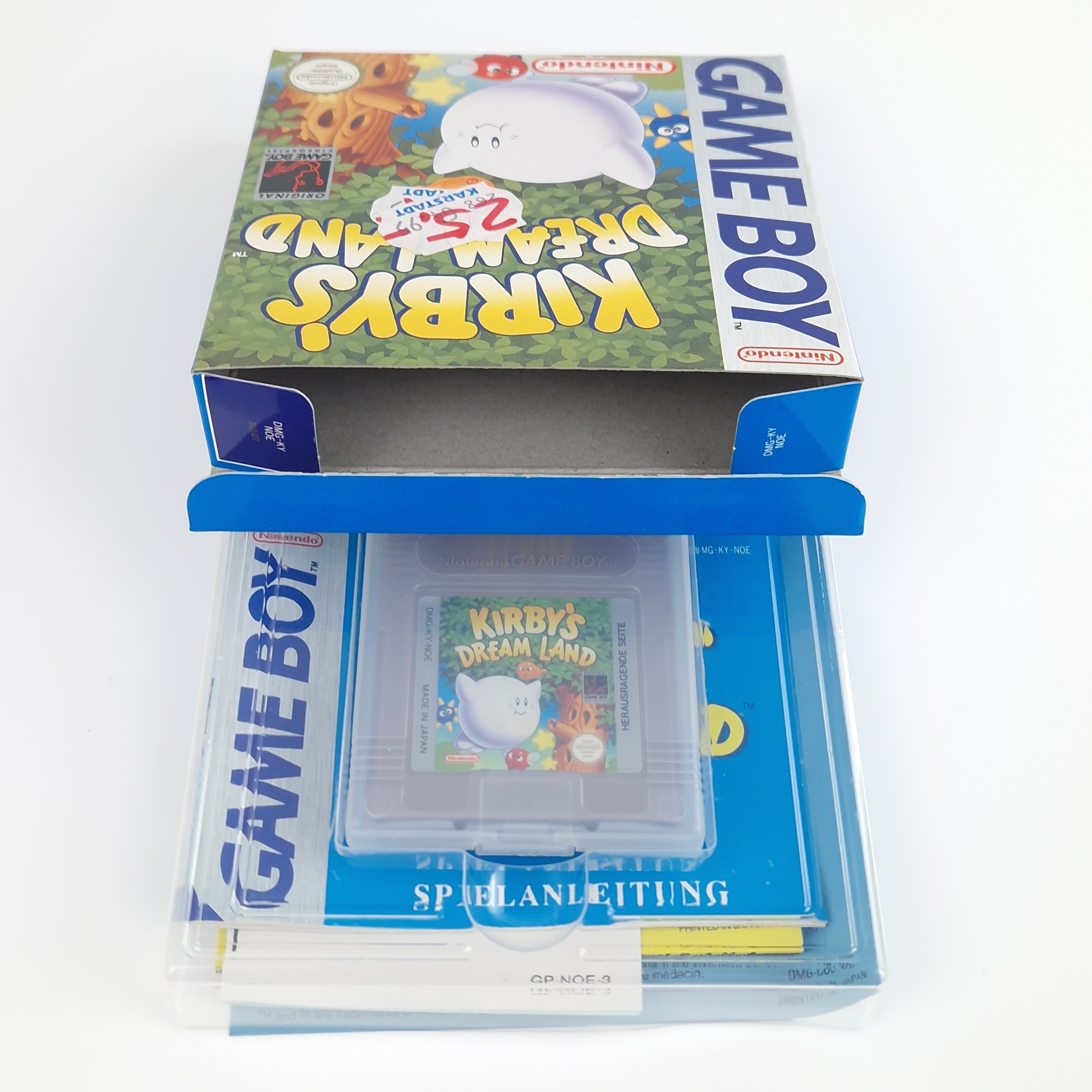Nintendo Game Boy Spiel – Kirbys Dream Land OVP PAL NOE