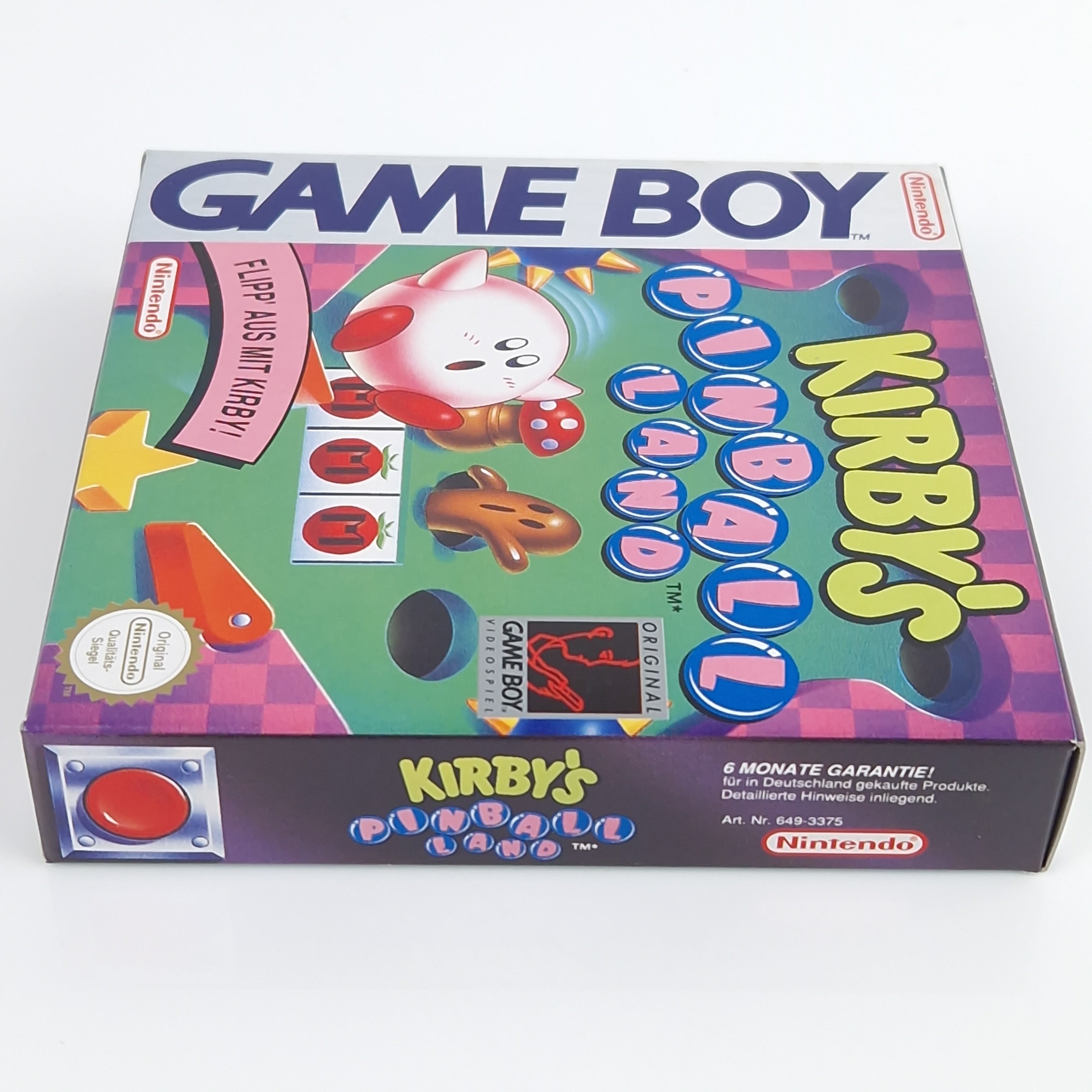 Nintendo Game Boy Spiel – Kirbys Pinball Land OVP PAL