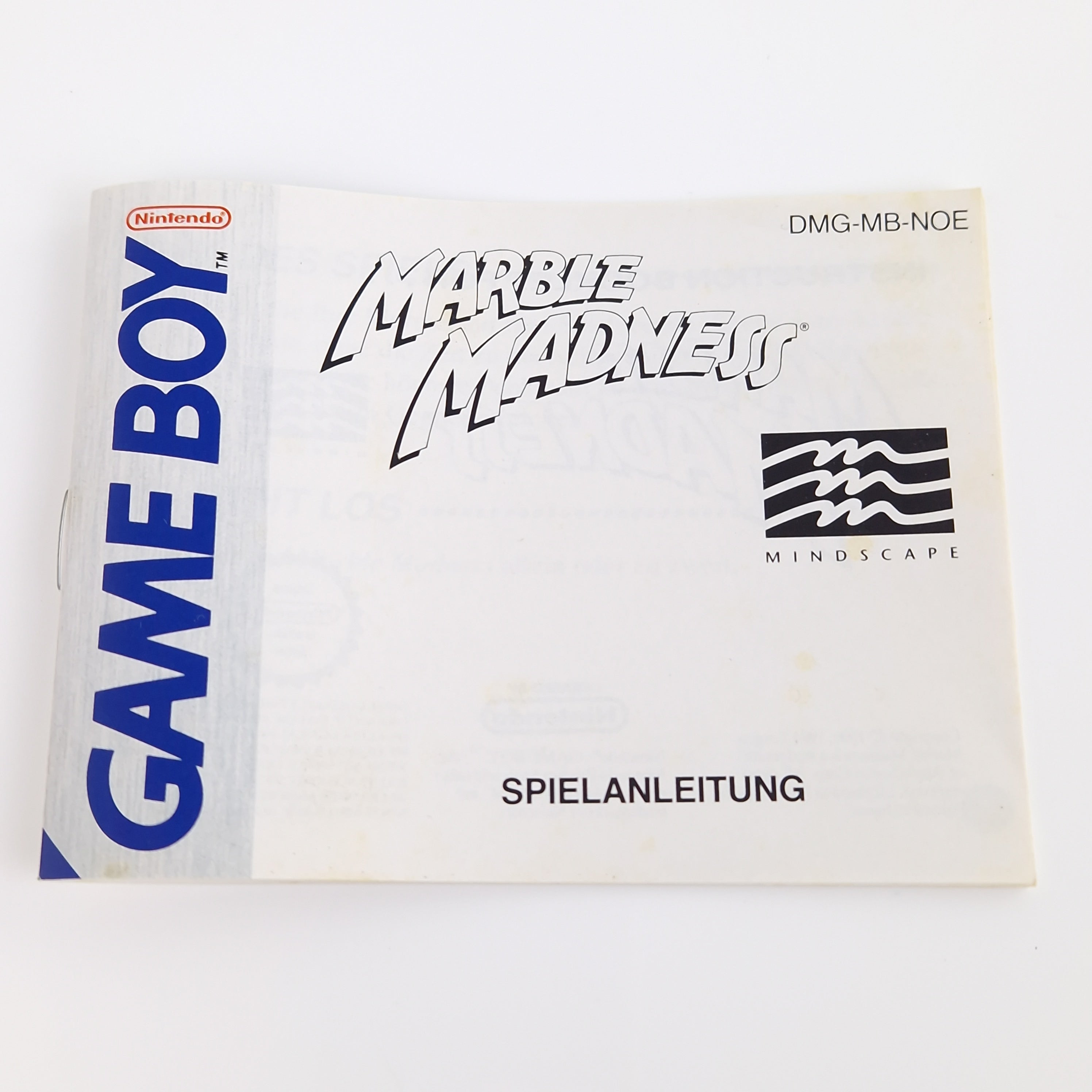 Nintendo Game Boy Spiel – Marble Madness OVP PAL Modul