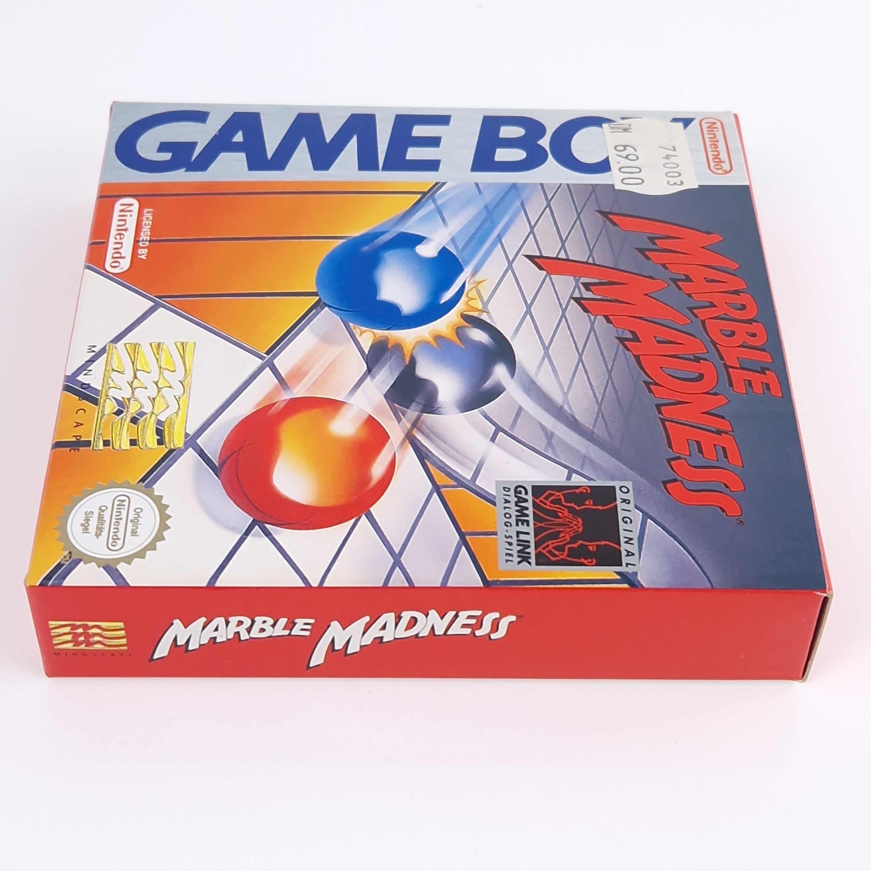 Nintendo Game Boy Spiel – Marble Madness OVP PAL Modul