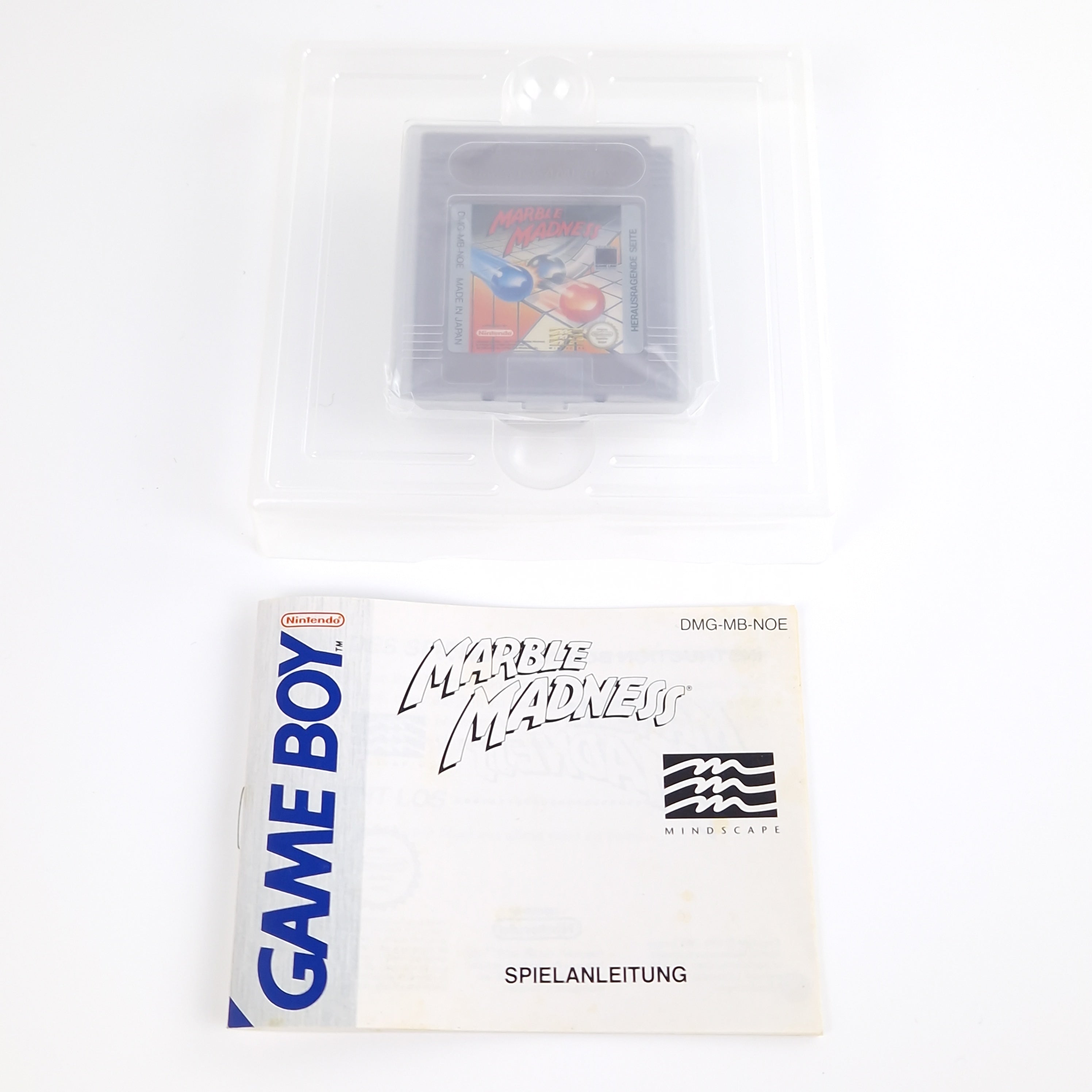 Nintendo Game Boy Spiel – Marble Madness OVP PAL Modul
