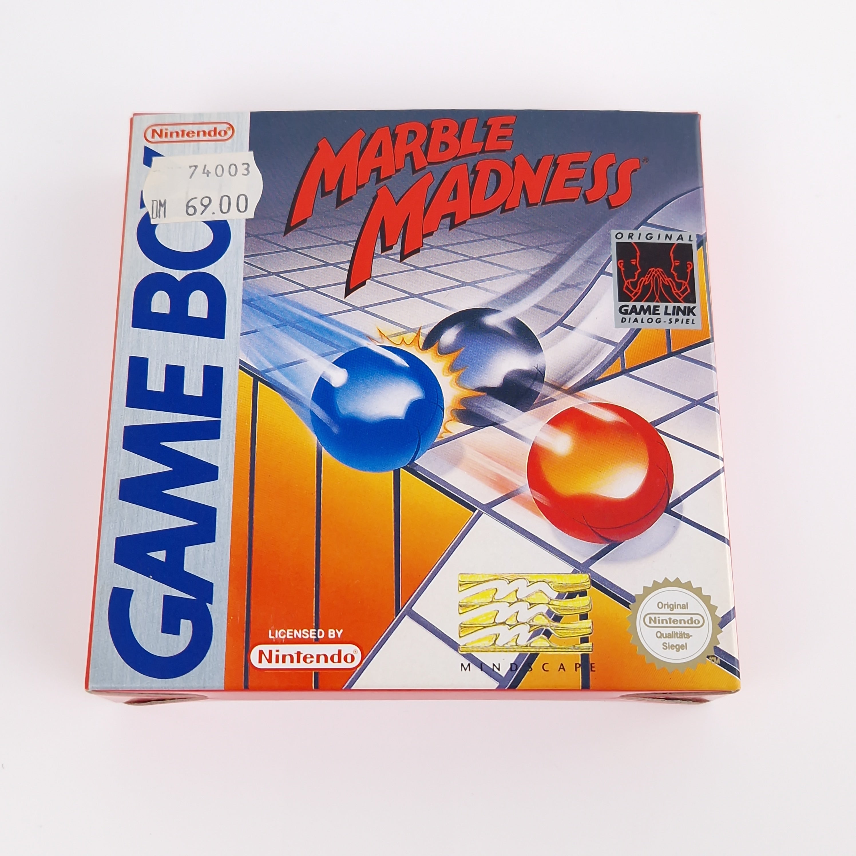 Nintendo Game Boy Spiel – Marble Madness OVP PAL Modul