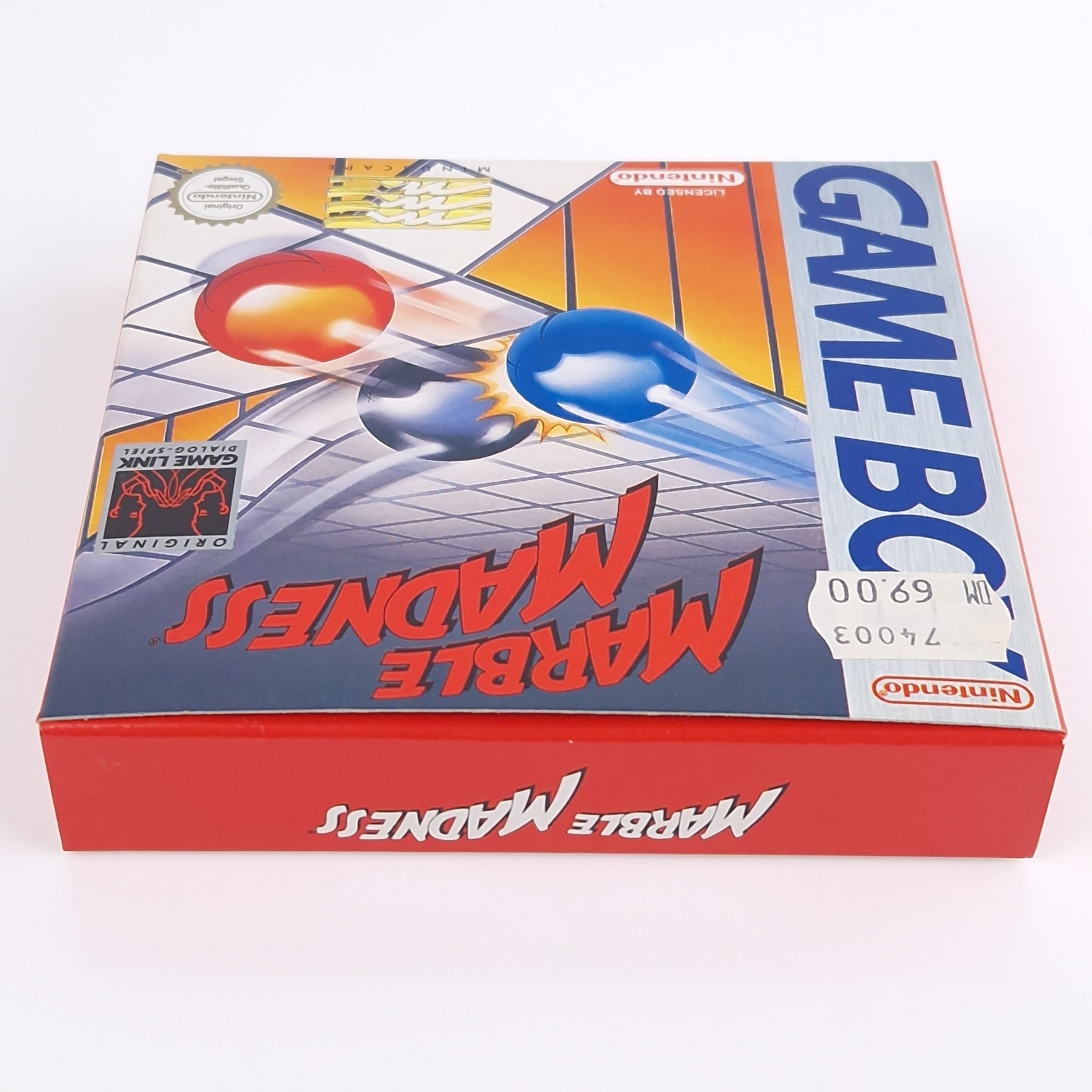 Nintendo Game Boy Spiel – Marble Madness OVP PAL Modul