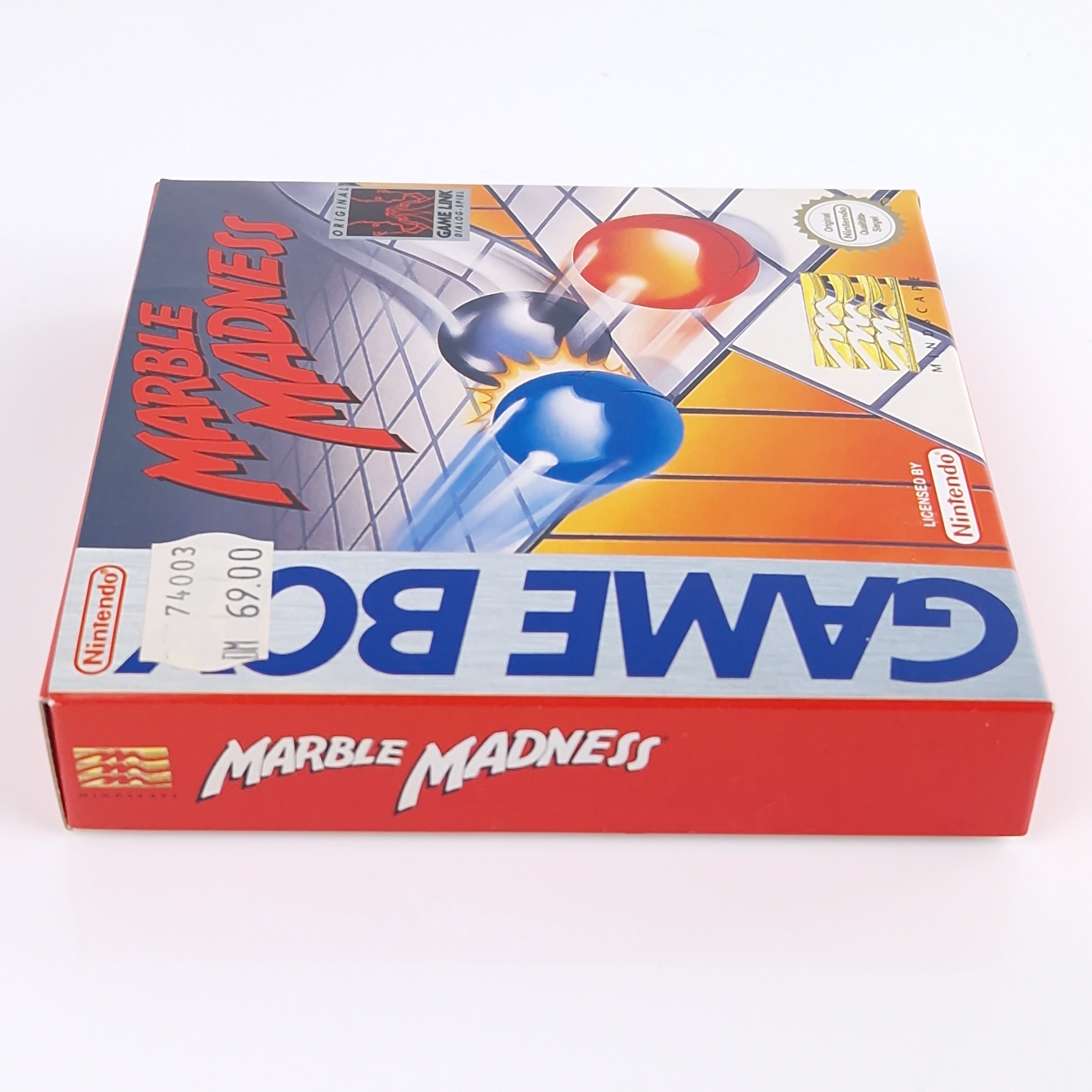Nintendo Game Boy Spiel – Marble Madness OVP PAL Modul