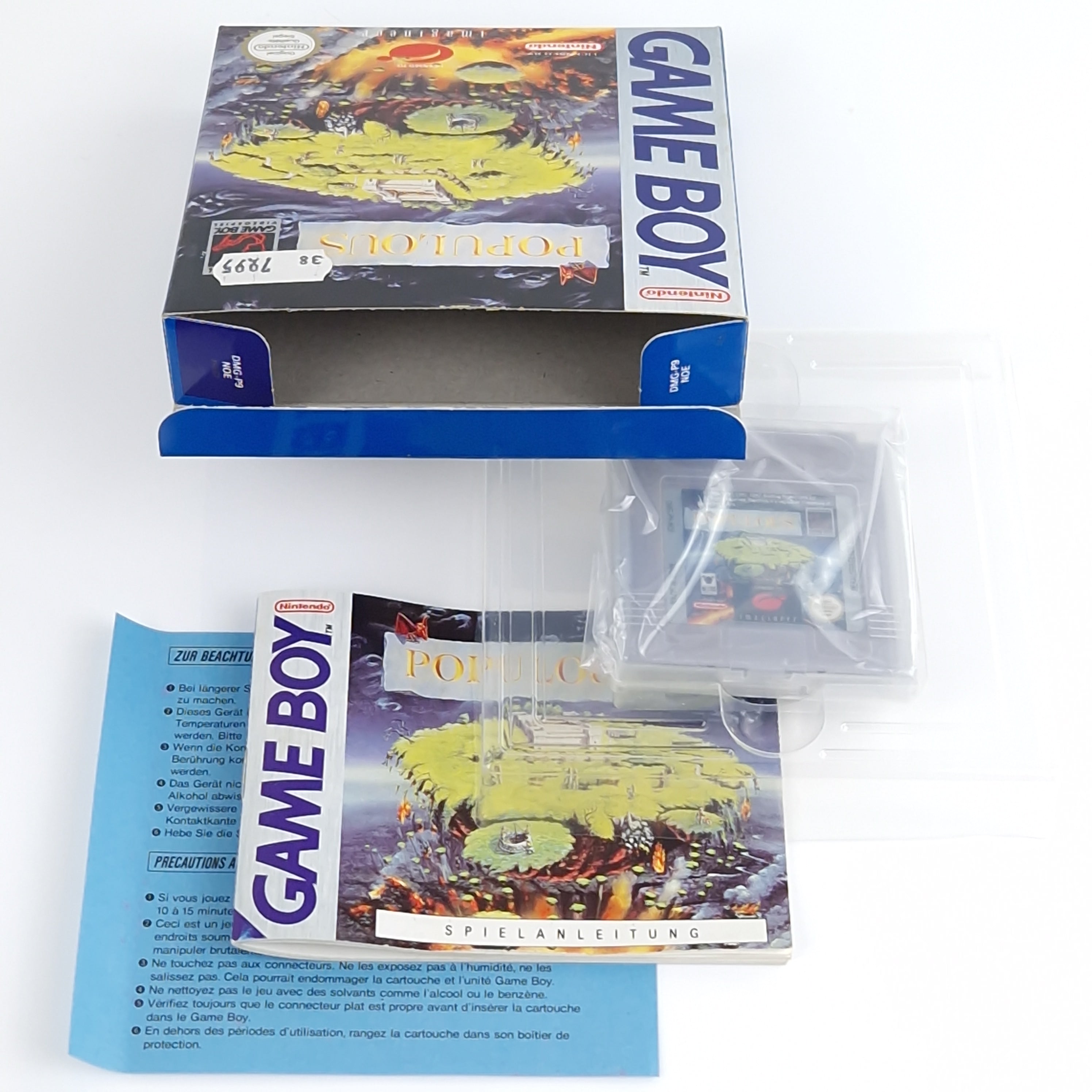 Nintendo Game Boy Spiel – Populous (PAL Modul OVP)