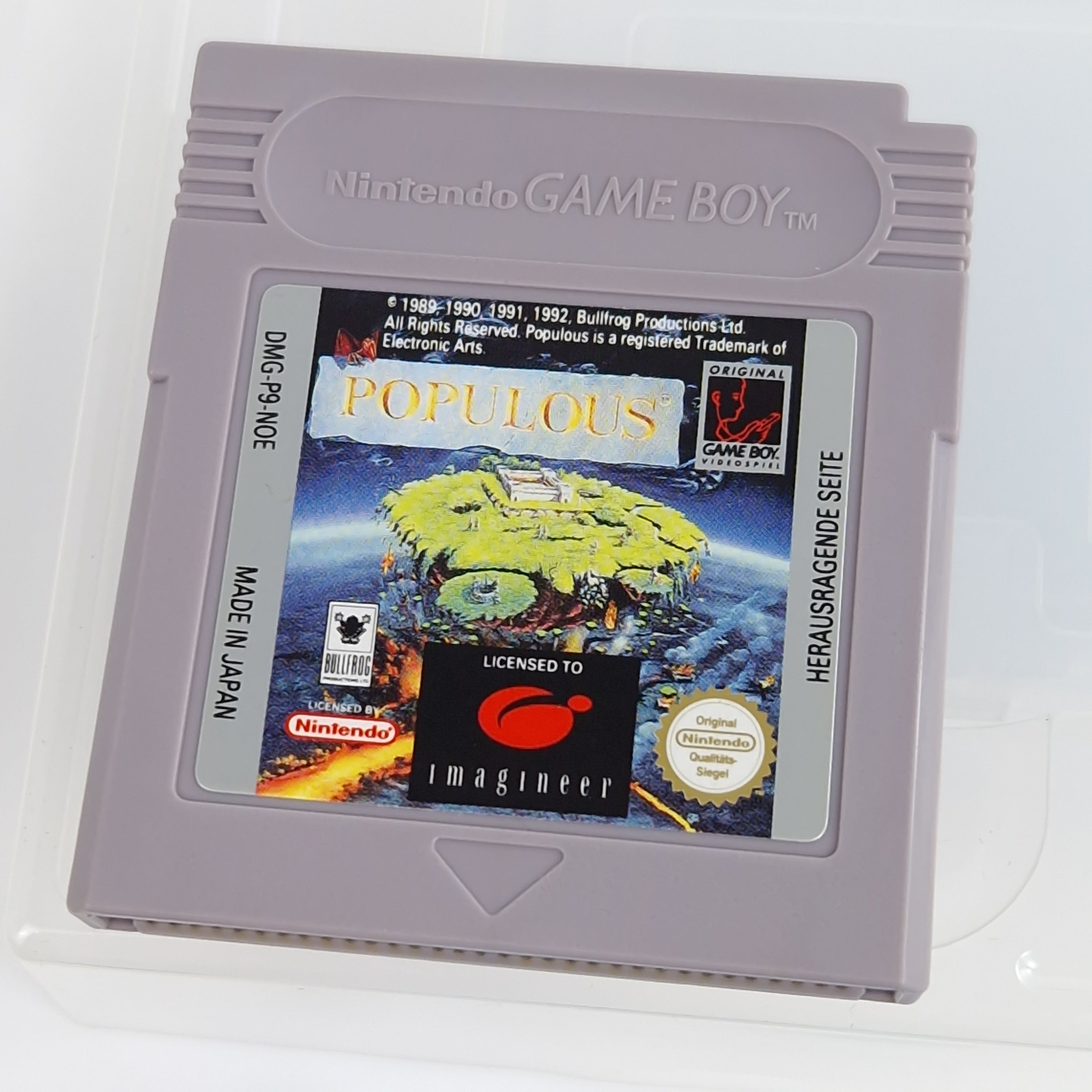 Nintendo Game Boy Spiel – Populous (PAL Modul OVP)