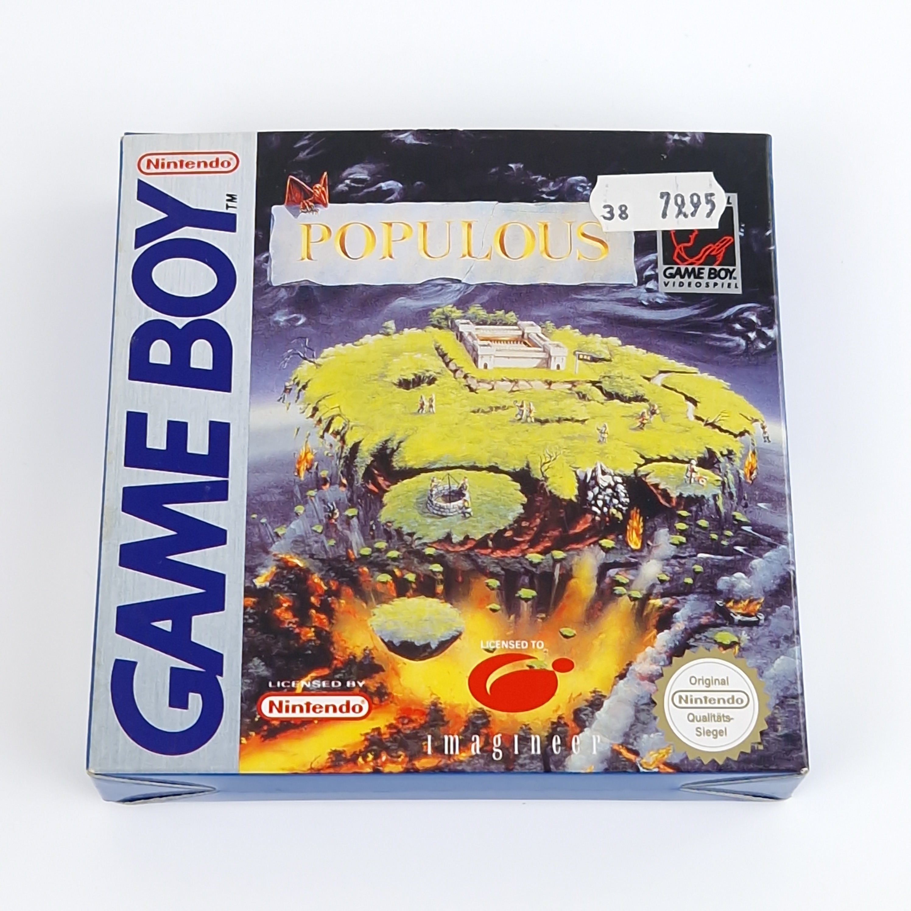 Nintendo Game Boy Spiel – Populous (PAL Modul OVP)