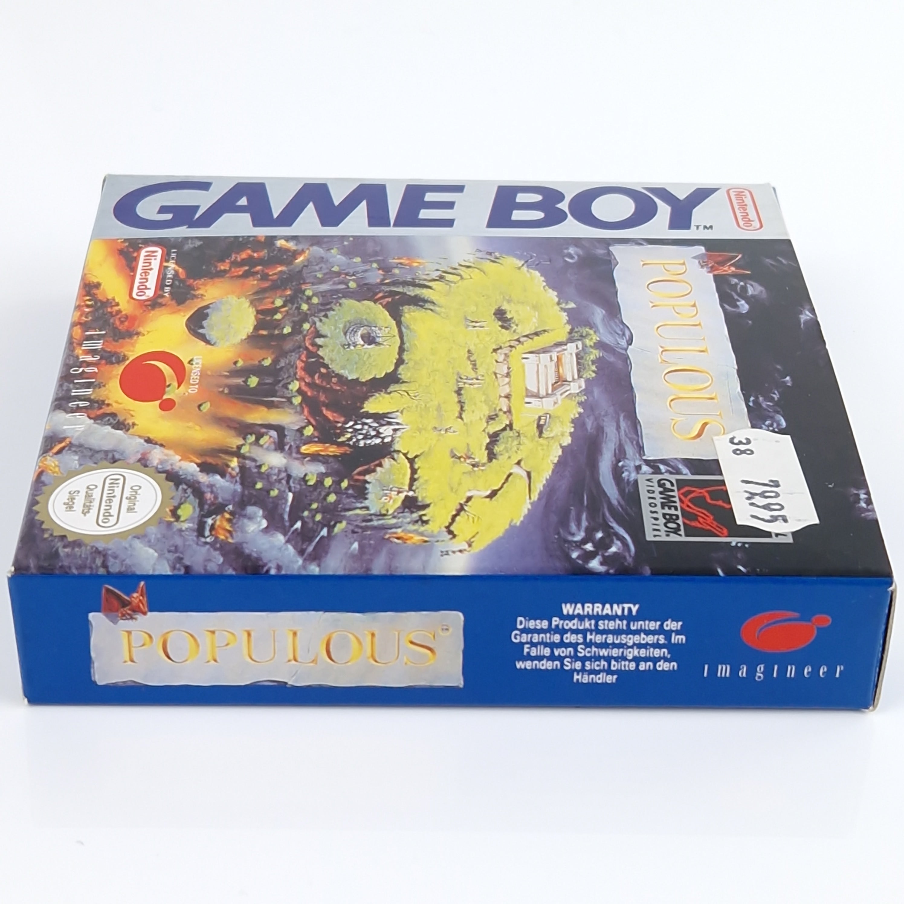 Nintendo Game Boy Spiel – Populous (PAL Modul OVP)