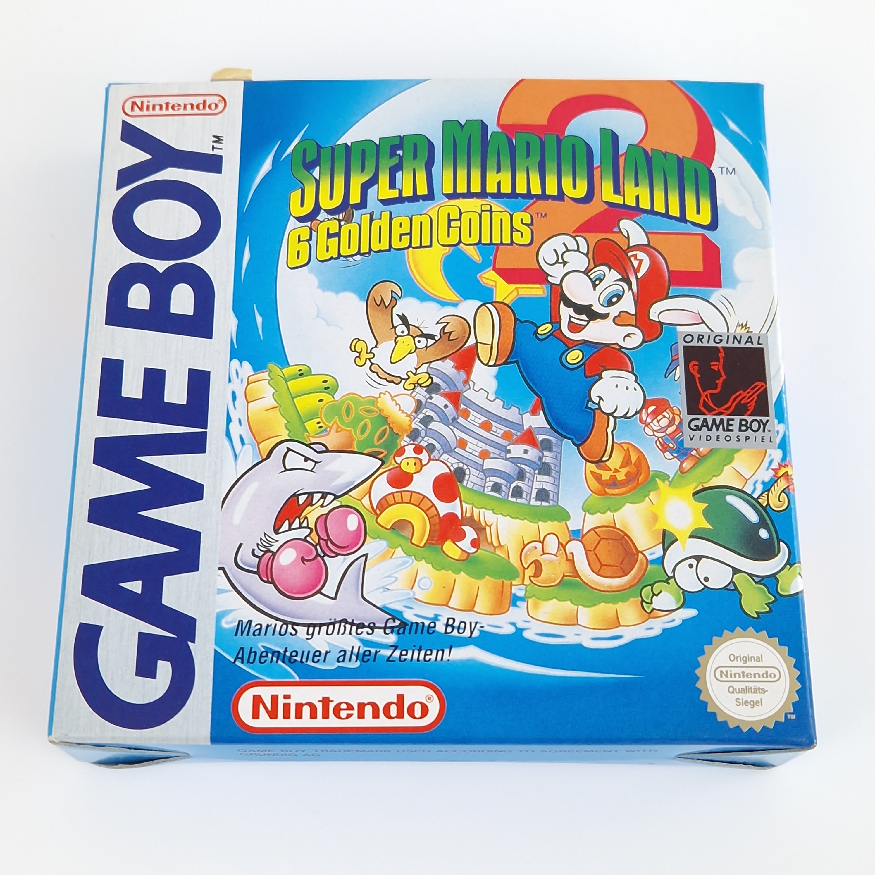 Nintendo Game Boy Spiel – Super Mario Land 2 OVP PAL